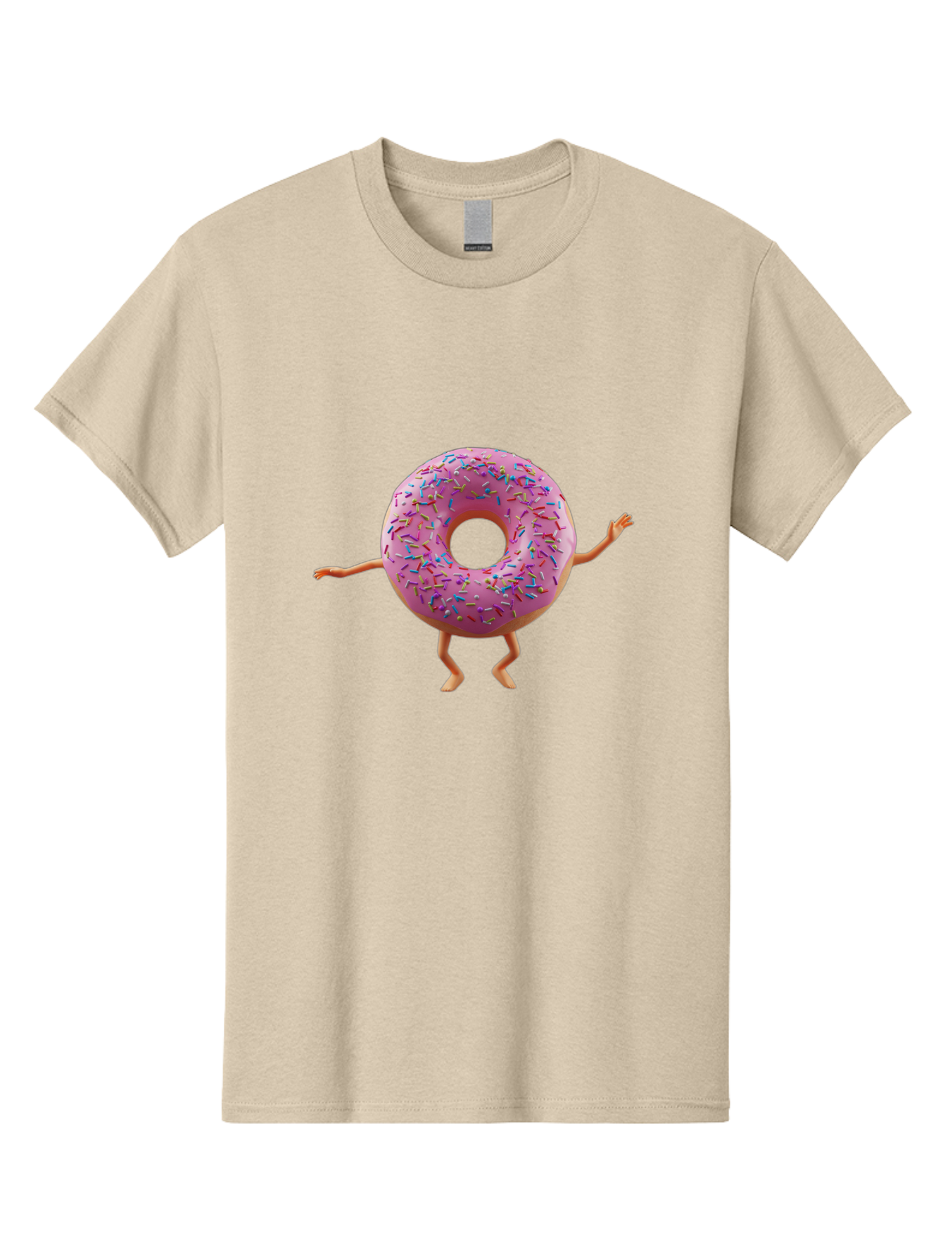 Pink-Donut-With-Sprinkles Men'S Graphic Tee, 100% Cotton, Comfortable Casual Summer Wear, Machine Washable, Vintage Camera, Old Camera, Antique Camera, Black Camera, Classic Photography, Photography Equipment, Nostalgic Device, Film Camera, Bal099