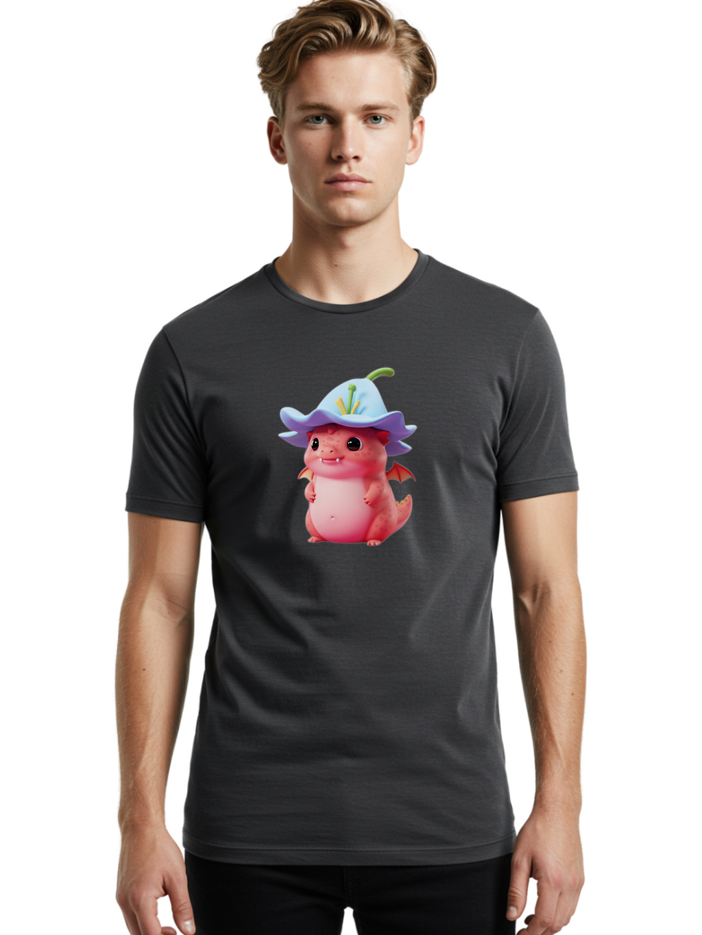 Pink-Dragon-1 Men'S Graphic Tee, 100% Cotton, Comfortable Casual Summer Wear, Machine Washable, Vintage Camera, Old Camera, Antique Camera, Black Camera, Classic Photography, Photography Equipment, Nostalgic Device, Film Camera, Camera Art Bal101