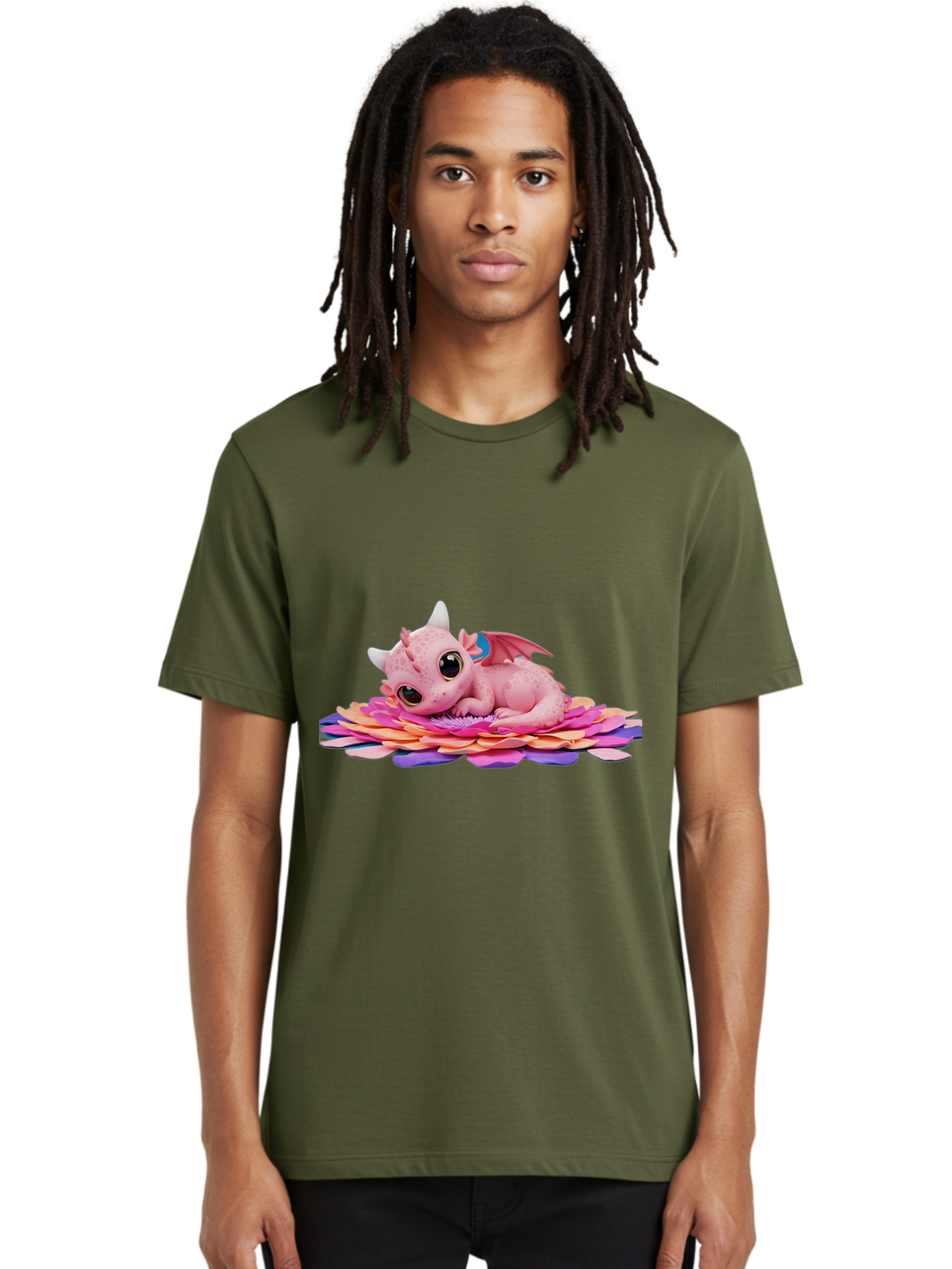 Pink-Dragon-2 Men'S Graphic Tee, 100% Cotton, Comfortable Casual Summer Wear, Machine Washable, Vintage Camera, Old Camera, Antique Camera, Black Camera, Classic Photography, Photography Equipment, Nostalgic Device, Film Camera, Camera Art Bal102