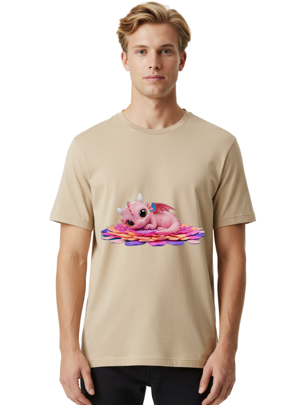 Pink-Dragon-2 Men'S Graphic Tee, 100% Cotton, Comfortable Casual Summer Wear, Machine Washable, Vintage Camera, Old Camera, Antique Camera, Black Camera, Classic Photography, Photography Equipment, Nostalgic Device, Film Camera, Camera Art Bal102