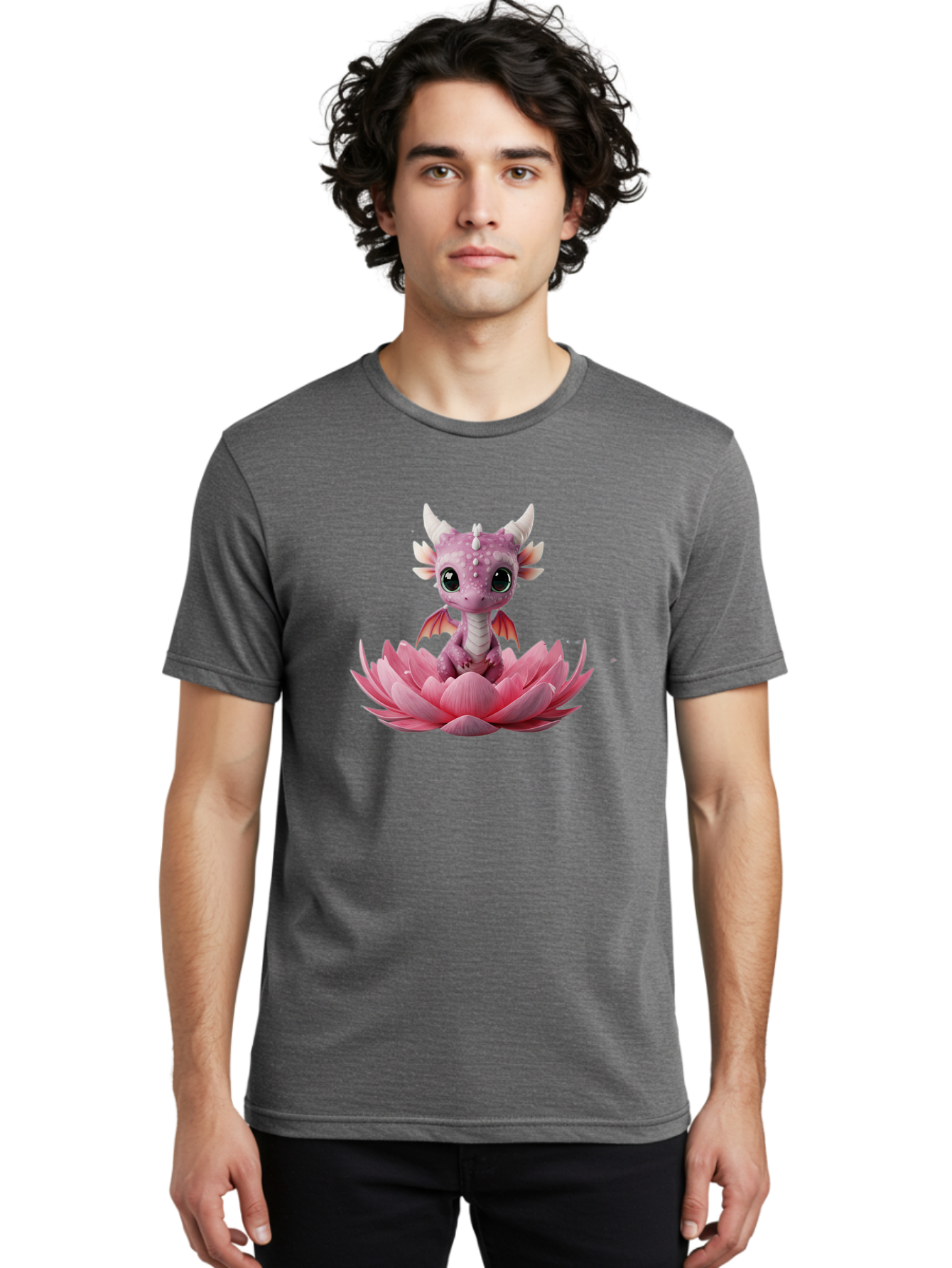 Pink-Dragon-3 Men'S Graphic Tee, 100% Cotton, Comfortable Casual Summer Wear, Machine Washable, Vintage Camera, Old Camera, Antique Camera, Black Camera, Classic Photography, Photography Equipment, Nostalgic Device, Film Camera, Camera Art Bal103