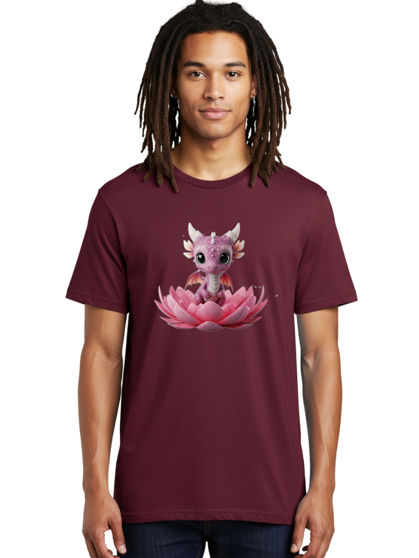 Pink-Dragon-3 Men'S Graphic Tee, 100% Cotton, Comfortable Casual Summer Wear, Machine Washable, Vintage Camera, Old Camera, Antique Camera, Black Camera, Classic Photography, Photography Equipment, Nostalgic Device, Film Camera, Camera Art Bal103