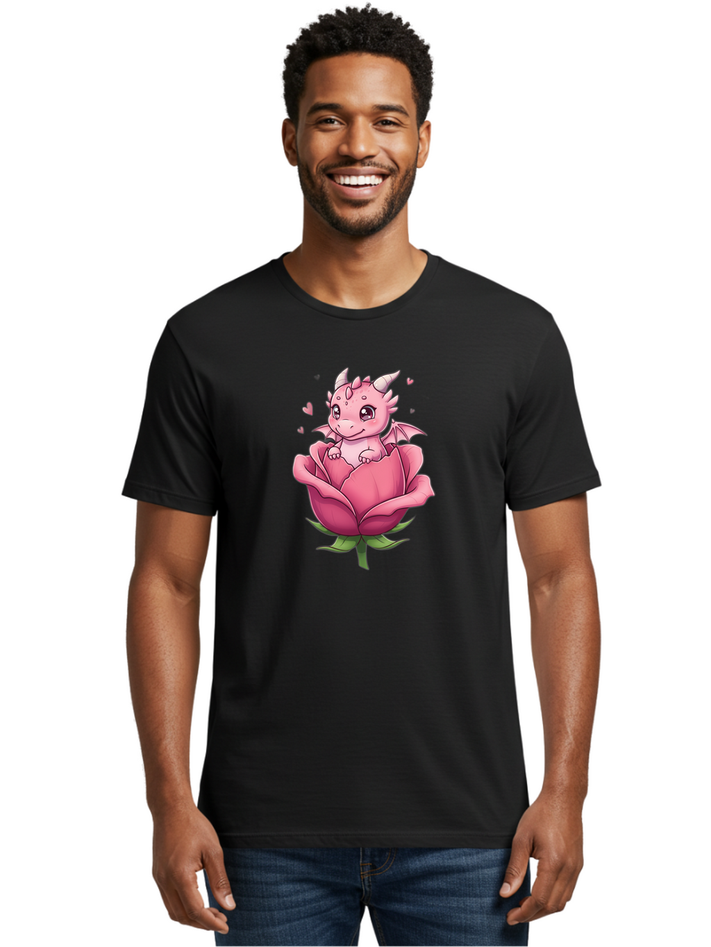 Pink-Dragon-In-Rose Men'S Graphic Tee, 100% Cotton, Comfortable Casual Summer Wear, Machine Washable, Vintage Camera, Old Camera, Antique Camera, Black Camera, Classic Photography, Photography Equipment, Nostalgic Device, Film Camera, Bal105