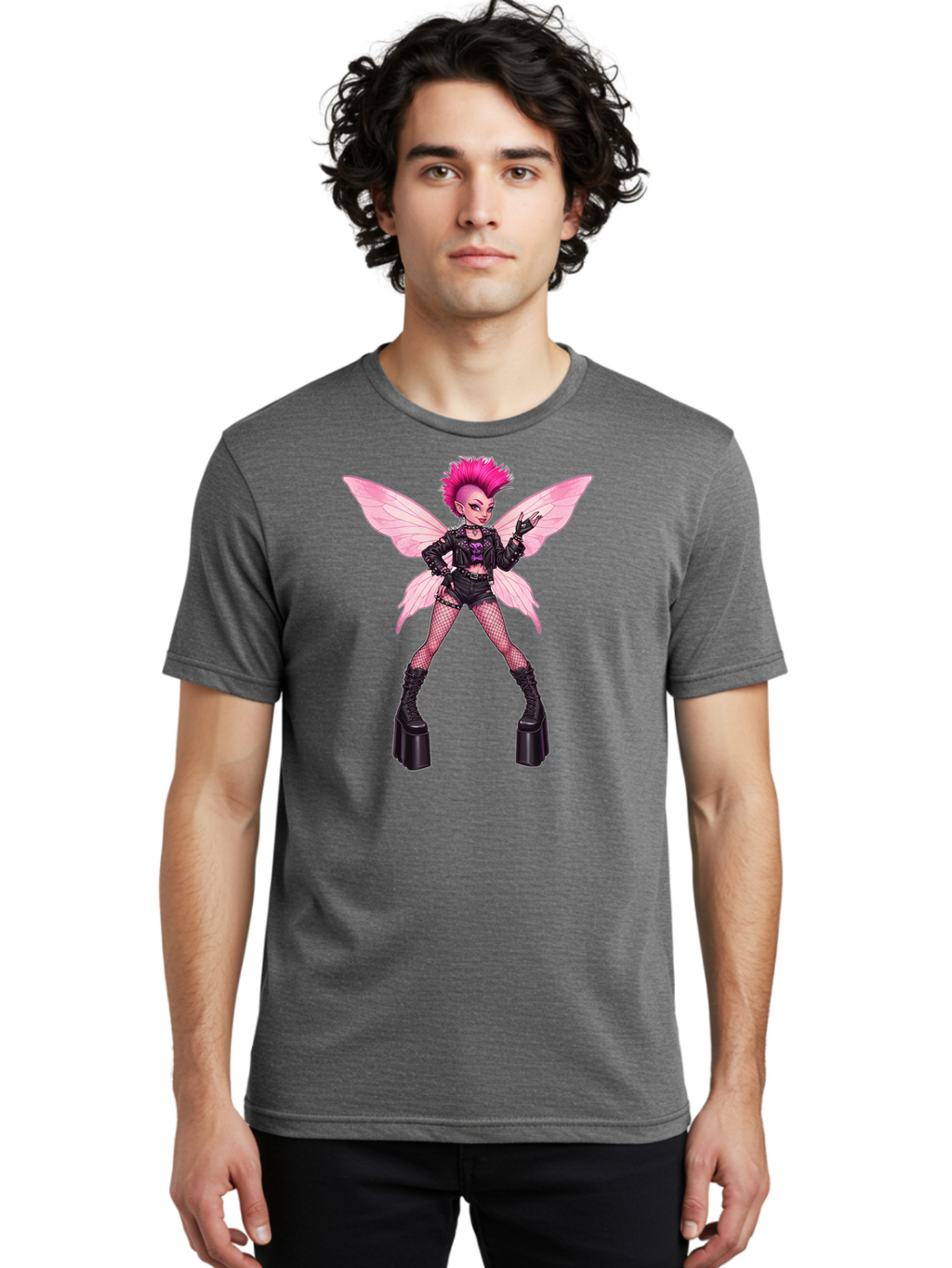 Pink-Fairy-Punk Men'S Graphic Tee, 100% Cotton, Comfortable Casual Summer Wear, Machine Washable, Vintage Camera, Old Camera, Antique Camera, Black Camera, Classic Photography, Photography Equipment, Nostalgic Device, Film Camera, Camera Art Bal110