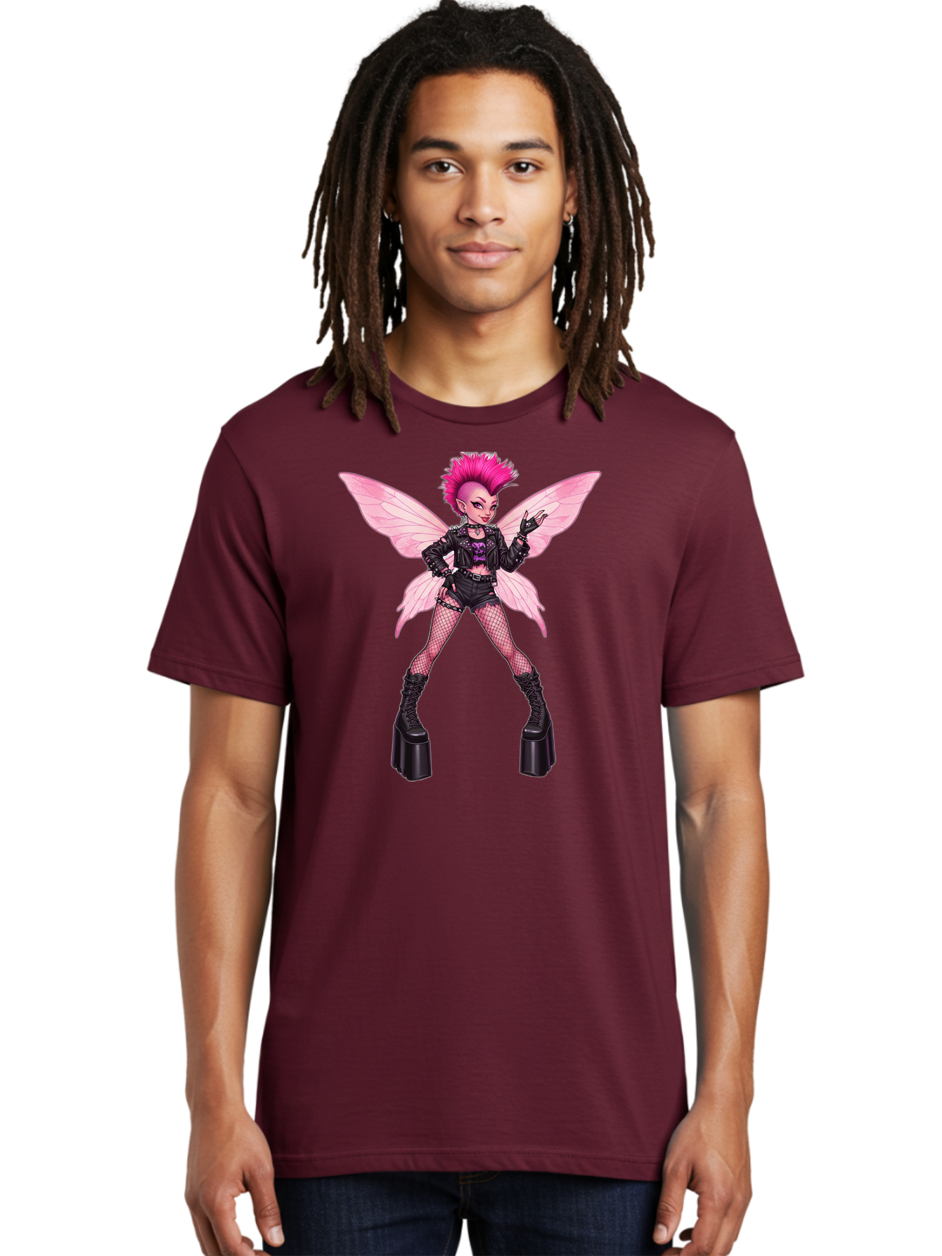 Pink-Fairy-Punk Men'S Graphic Tee, 100% Cotton, Comfortable Casual Summer Wear, Machine Washable, Vintage Camera, Old Camera, Antique Camera, Black Camera, Classic Photography, Photography Equipment, Nostalgic Device, Film Camera, Camera Art Bal110