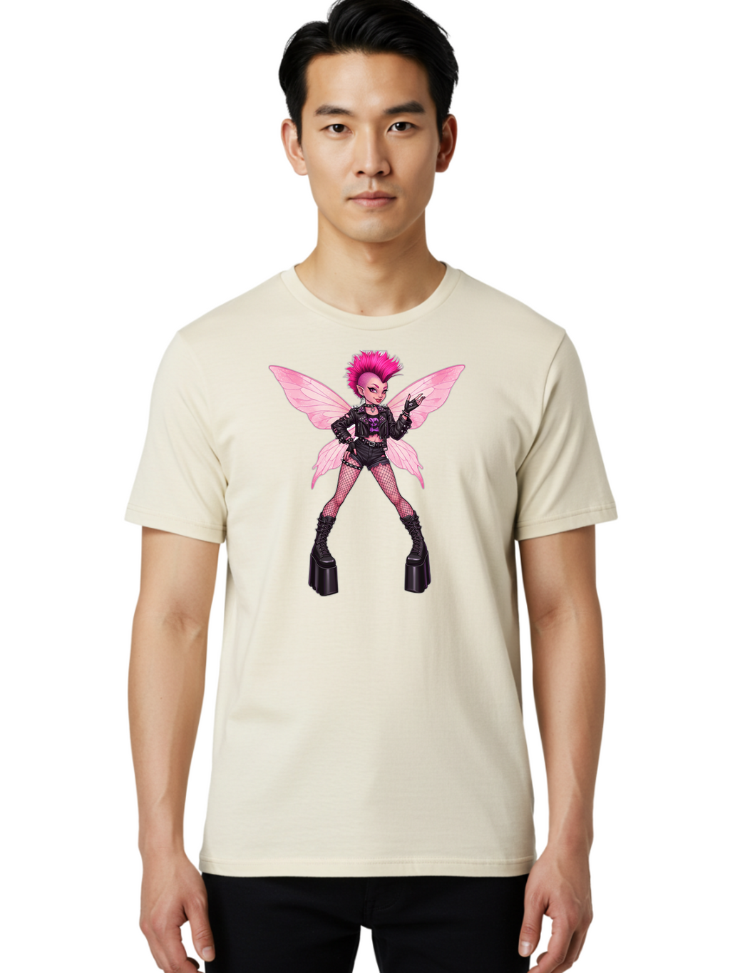 Pink-Fairy-Punk Men'S Graphic Tee, 100% Cotton, Comfortable Casual Summer Wear, Machine Washable, Vintage Camera, Old Camera, Antique Camera, Black Camera, Classic Photography, Photography Equipment, Nostalgic Device, Film Camera, Camera Art Bal110