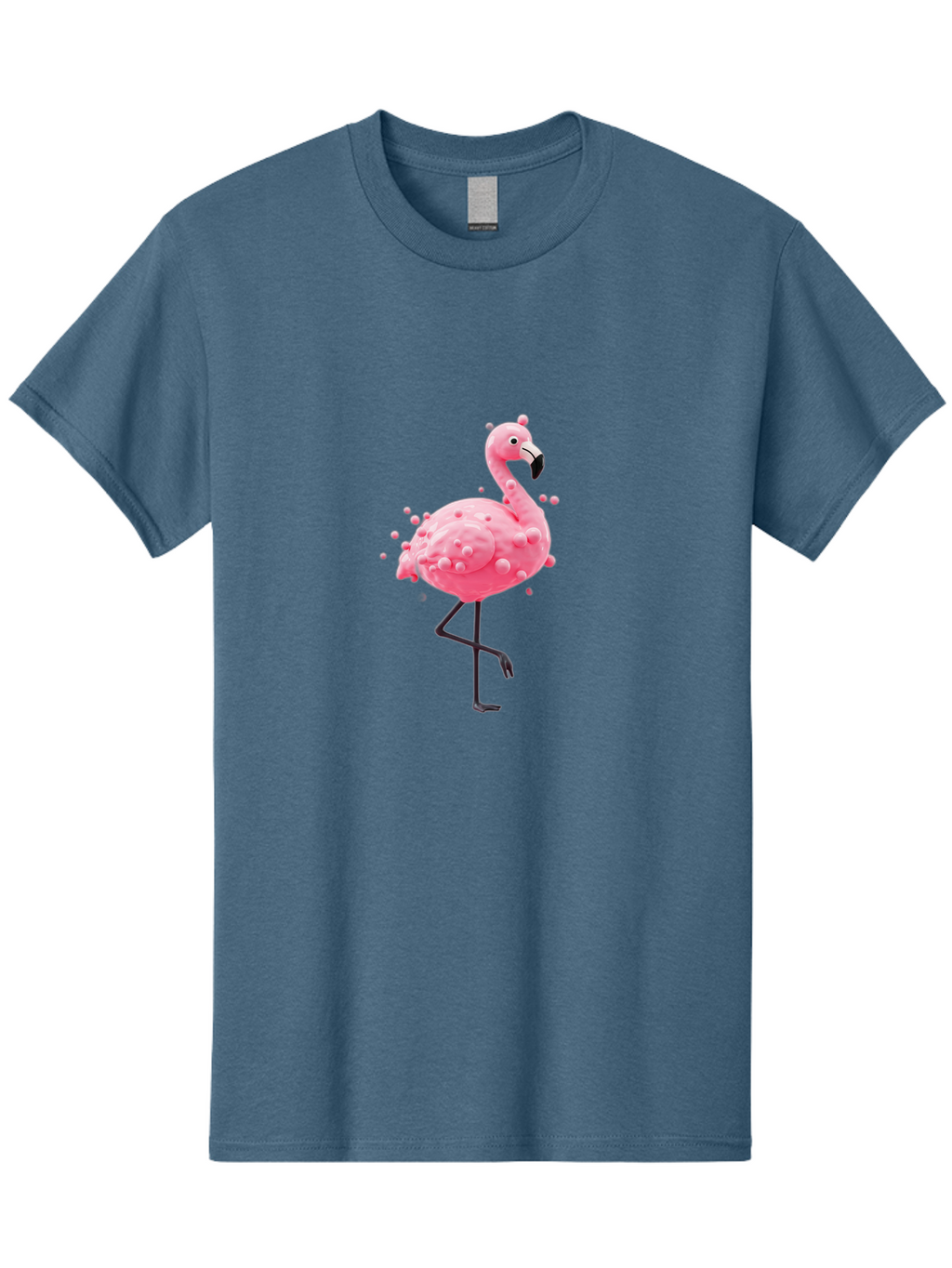 Pink-Flamingo-2 Men'S Graphic Tee, 100% Cotton, Comfortable Casual Summer Wear, Machine Washable, Vintage Camera, Old Camera, Antique Camera, Black Camera, Classic Photography, Photography Equipment, Nostalgic Device, Film Camera, Camera Art Bal115