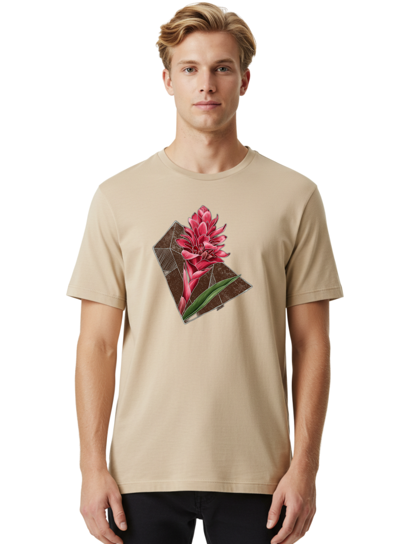 Pink-Ginger Men'S Graphic Tee, 100% Cotton, Comfortable Casual Summer Wear, Machine Washable, Vintage Camera, Old Camera, Antique Camera, Black Camera, Classic Photography, Photography Equipment, Nostalgic Device, Film Camera, Camera Art Bal128