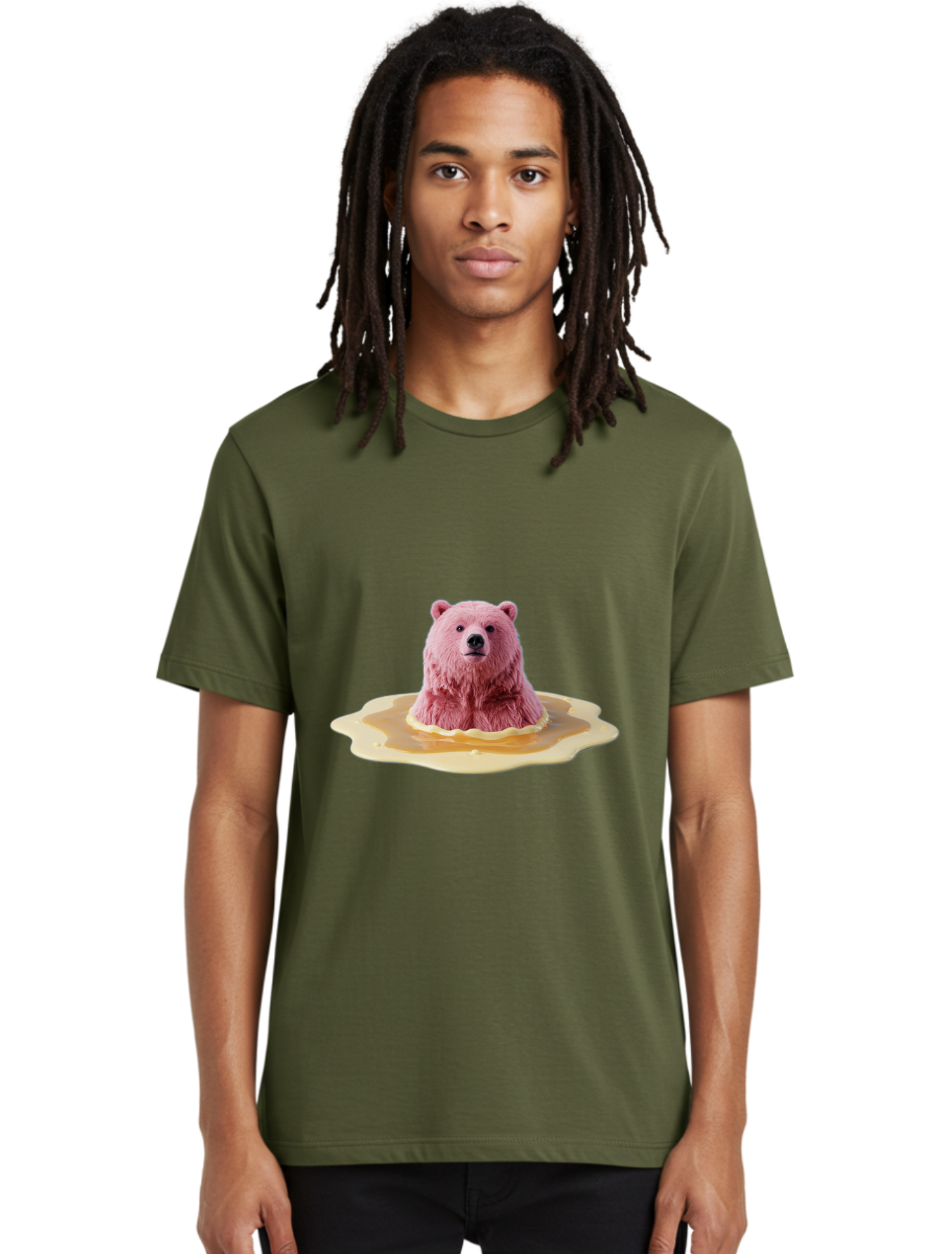Pink-Polar-Bear Men'S Graphic Tee, 100% Cotton, Comfortable Casual Summer Wear, Machine Washable, Vintage Camera, Old Camera, Antique Camera, Black Camera, Classic Photography, Photography Equipment, Nostalgic Device, Film Camera, Camera Art Bal143