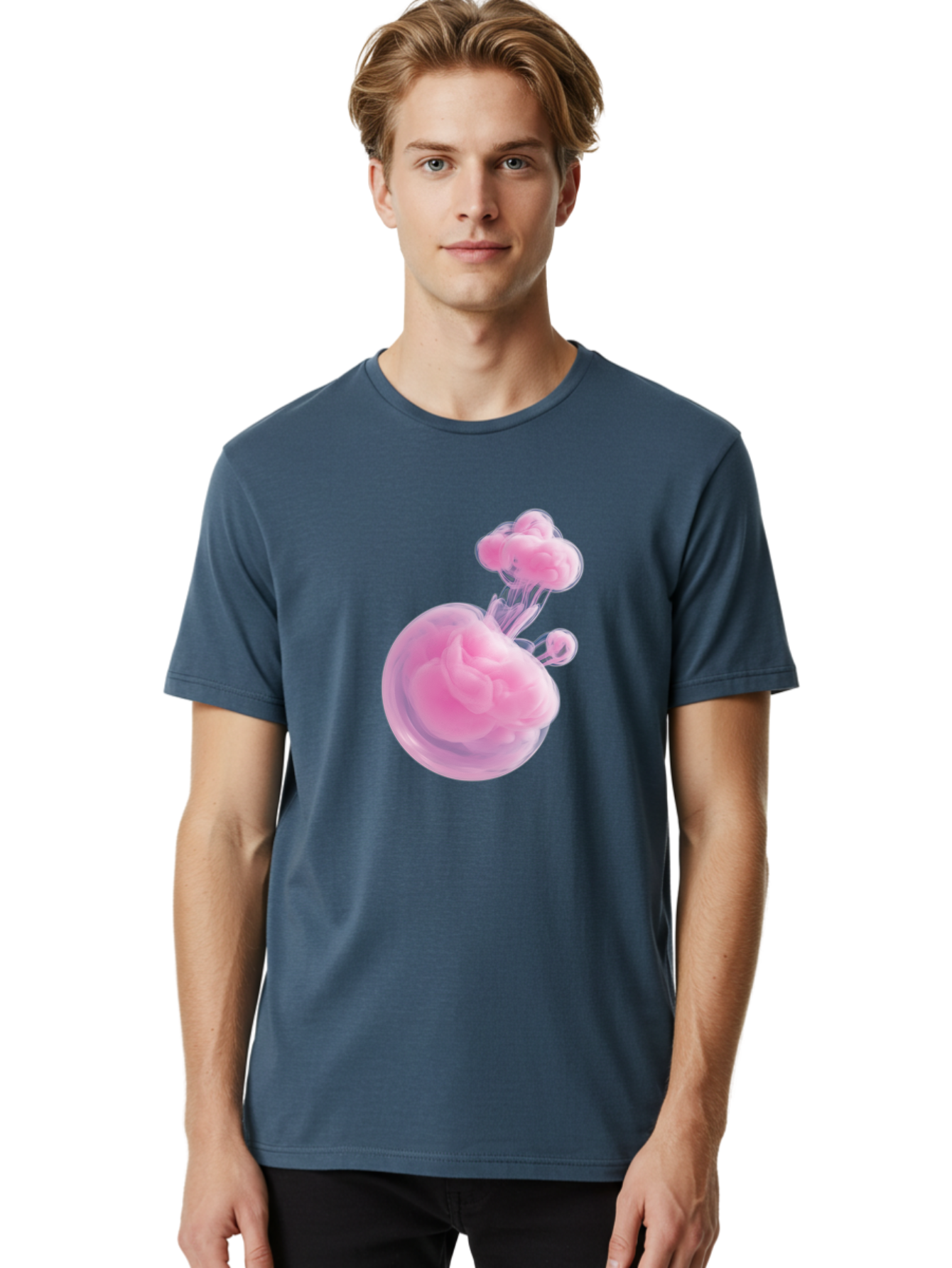 Pink-Splash Men'S Graphic Tee, 100% Cotton, Comfortable Casual Summer Wear, Machine Washable, Vintage Camera, Old Camera, Antique Camera, Black Camera, Classic Photography, Photography Equipment, Nostalgic Device, Film Camera, Camera Art Bal146