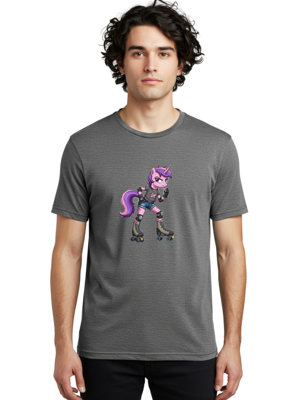Pink-Unicorn-Skater Men'S Graphic Tee, 100% Cotton, Comfortable Casual Summer Wear, Machine Washable, Vintage Camera, Old Camera, Antique Camera, Black Camera, Classic Photography, Photography Equipment, Nostalgic Device, Film Camera, Bal148