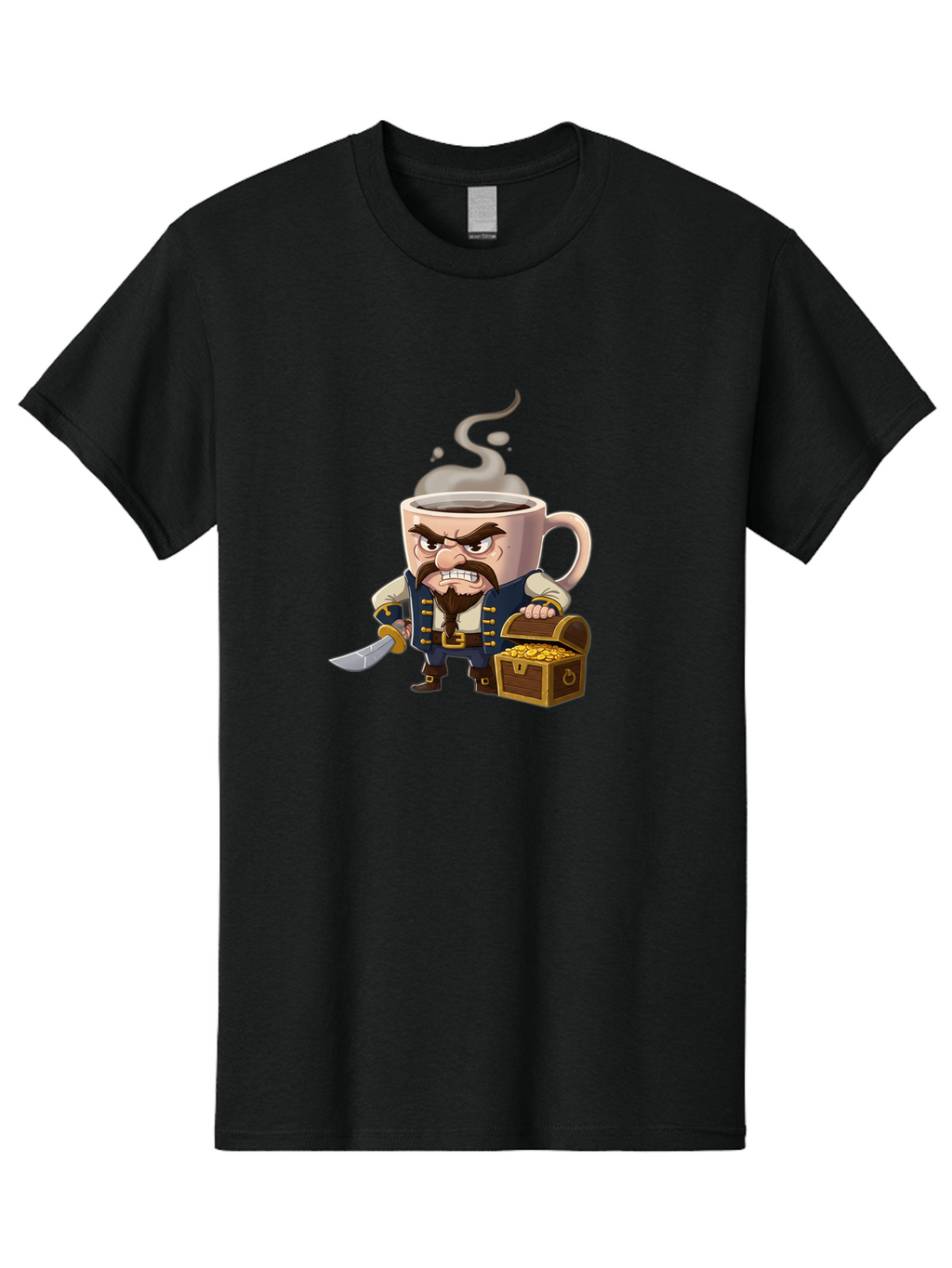 Pirate-Coffee-Mug Men'S Graphic Tee, 100% Cotton, Comfortable Casual Summer Wear, Machine Washable, Vintage Camera, Old Camera, Antique Camera, Black Camera, Classic Photography, Photography Equipment, Nostalgic Device, Film Camera, Camera Art Bal149