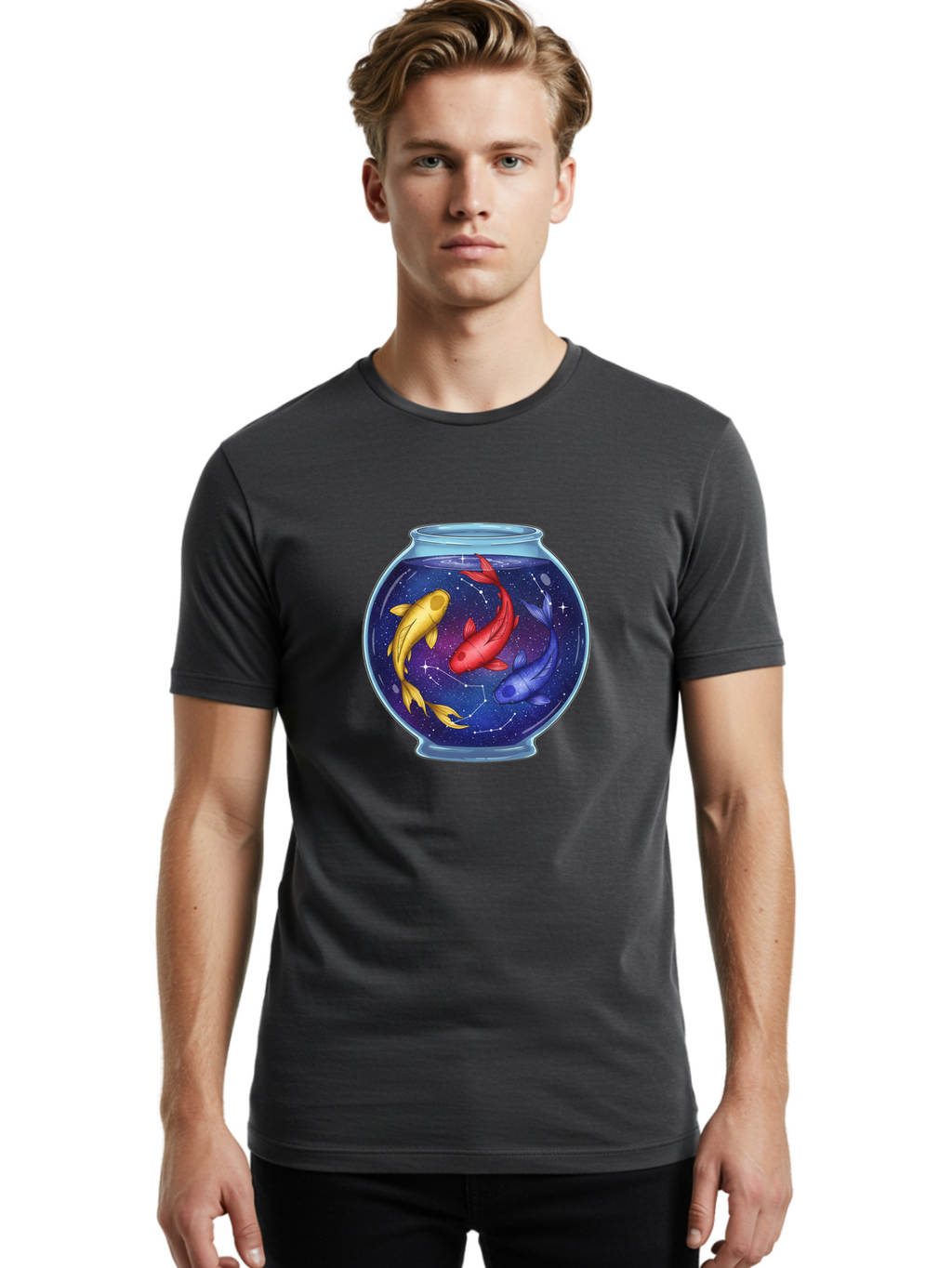 Pisces-Zodiac-Fish Men'S Graphic Tee, 100% Cotton, Comfortable Casual Summer Wear, Machine Washable, Vintage Camera, Old Camera, Antique Camera, Black Camera, Classic Photography, Photography Equipment, Nostalgic Device, Film Camera, Bal150