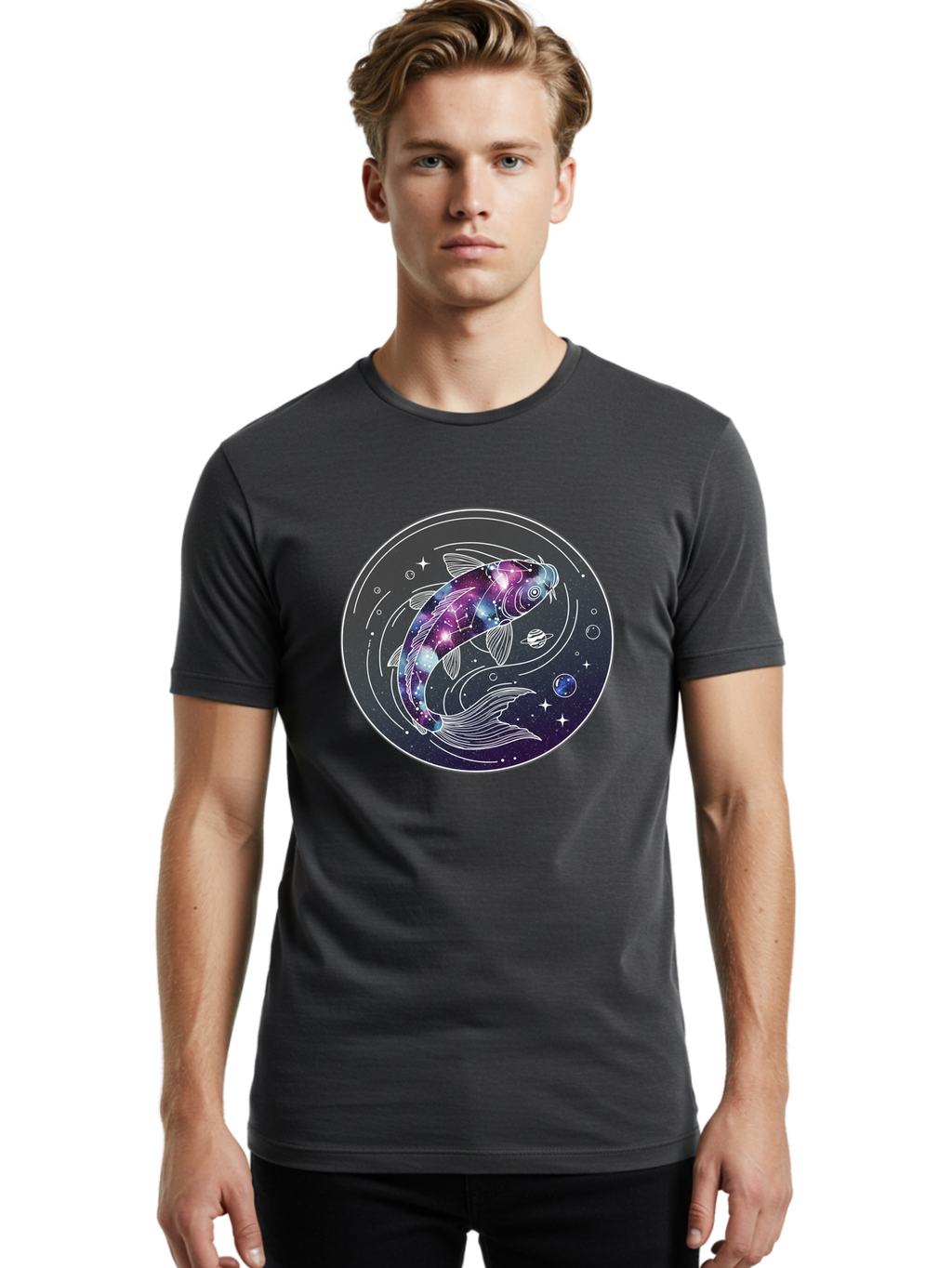 Pisces-Zodiac Men'S Graphic Tee, 100% Cotton, Comfortable Casual Summer Wear, Machine Washable, Vintage Camera, Old Camera, Antique Camera, Black Camera, Classic Photography, Photography Equipment, Nostalgic Device, Film Camera, Camera Art Bal151