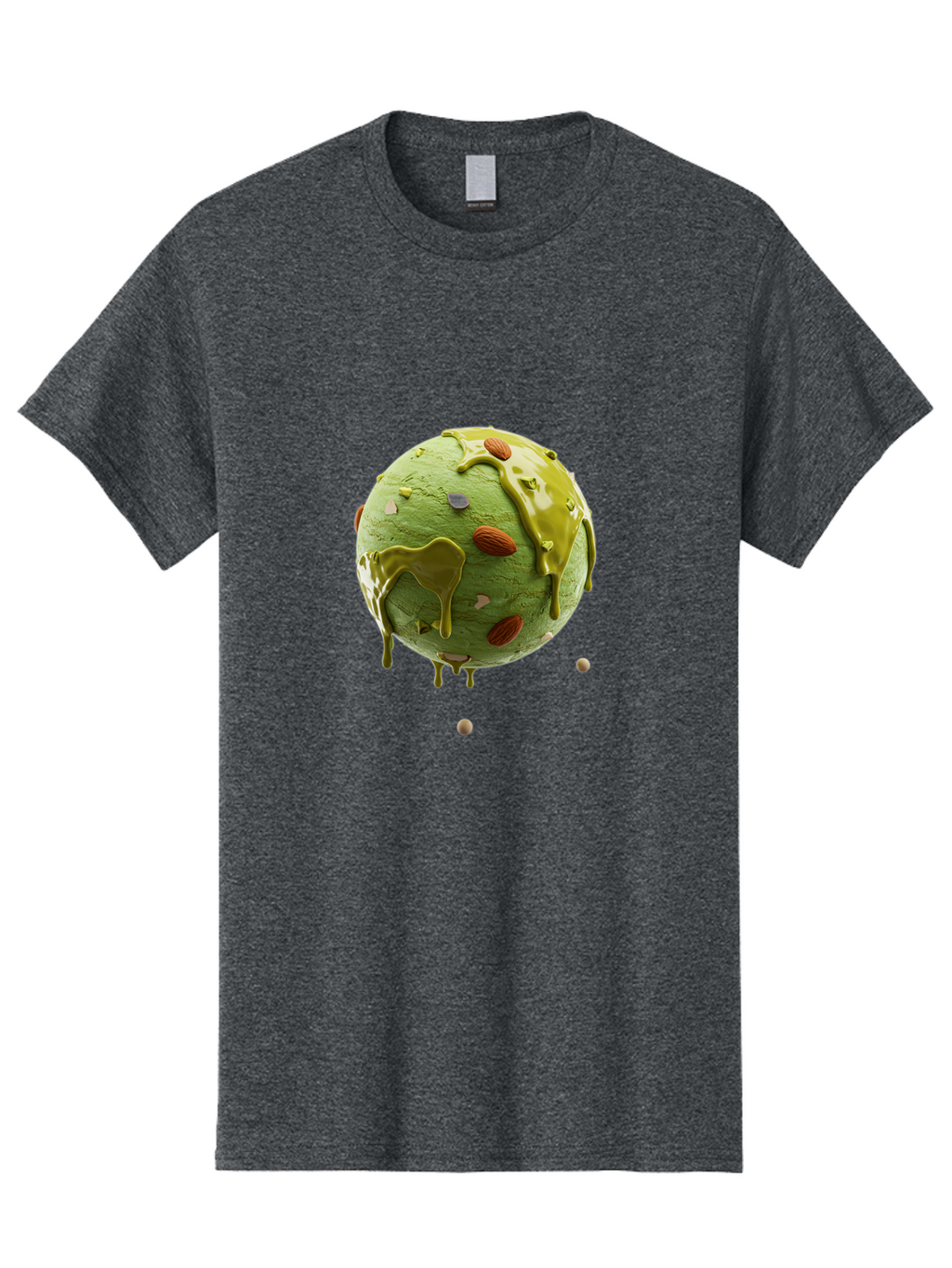 Pistachio-Ice-Cream Men'S Graphic Tee, 100% Cotton, Comfortable Casual Summer Wear, Machine Washable, Vintage Camera, Old Camera, Antique Camera, Black Camera, Classic Photography, Photography Equipment, Nostalgic Device, Film Camera, Bal152