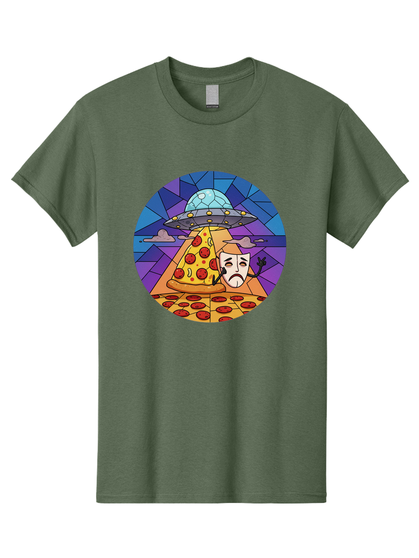 Pizza-Masquerade-Abduction Men'S Graphic Tee, 100% Cotton, Comfortable Casual Summer Wear, Machine Washable, Vintage Camera, Old Camera, Antique Camera, Black Camera, Classic Photography, Photography Equipment, Nostalgic Device, Film Camera, Bal155