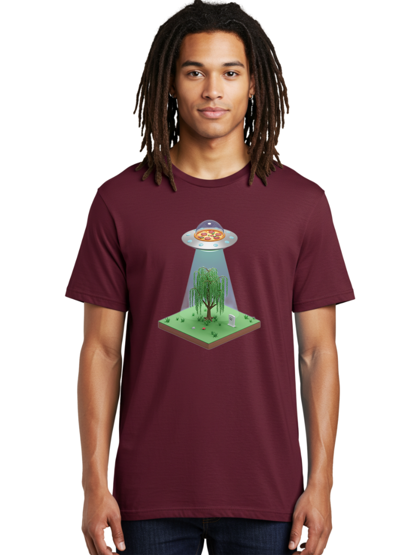 Pizza-Ufo-1 Men'S Graphic Tee, 100% Cotton, Comfortable Casual Summer Wear, Machine Washable, Vintage Camera, Old Camera, Antique Camera, Black Camera, Classic Photography, Photography Equipment, Nostalgic Device, Film Camera, Camera Art Bal156