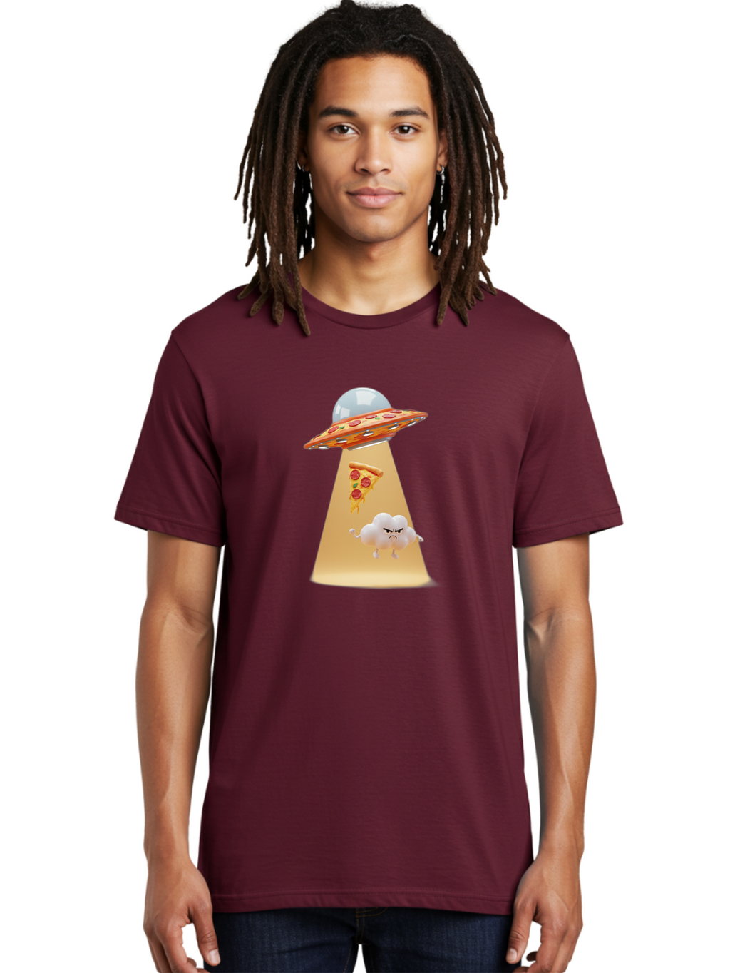 Pizza-Ufo-6 Men'S Graphic Tee, 100% Cotton, Comfortable Casual Summer Wear, Machine Washable, Vintage Camera, Old Camera, Antique Camera, Black Camera, Classic Photography, Photography Equipment, Nostalgic Device, Film Camera, Camera Art Bal161