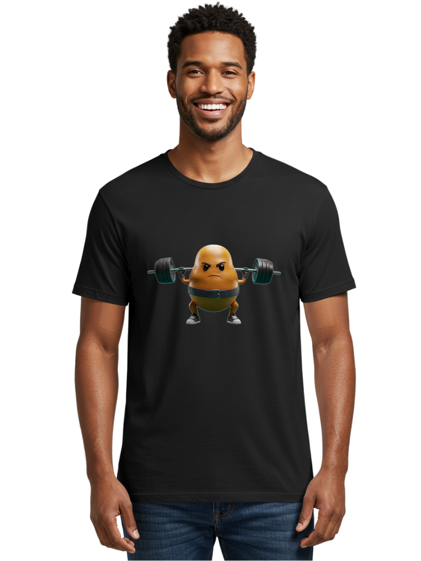 Potato-Lifting-Weights Men'S Graphic Tee, 100% Cotton, Comfortable Casual Summer Wear, Machine Washable, Vintage Camera, Old Camera, Antique Camera, Black Camera, Classic Photography, Photography Equipment, Nostalgic Device, Film Camera, Bal169