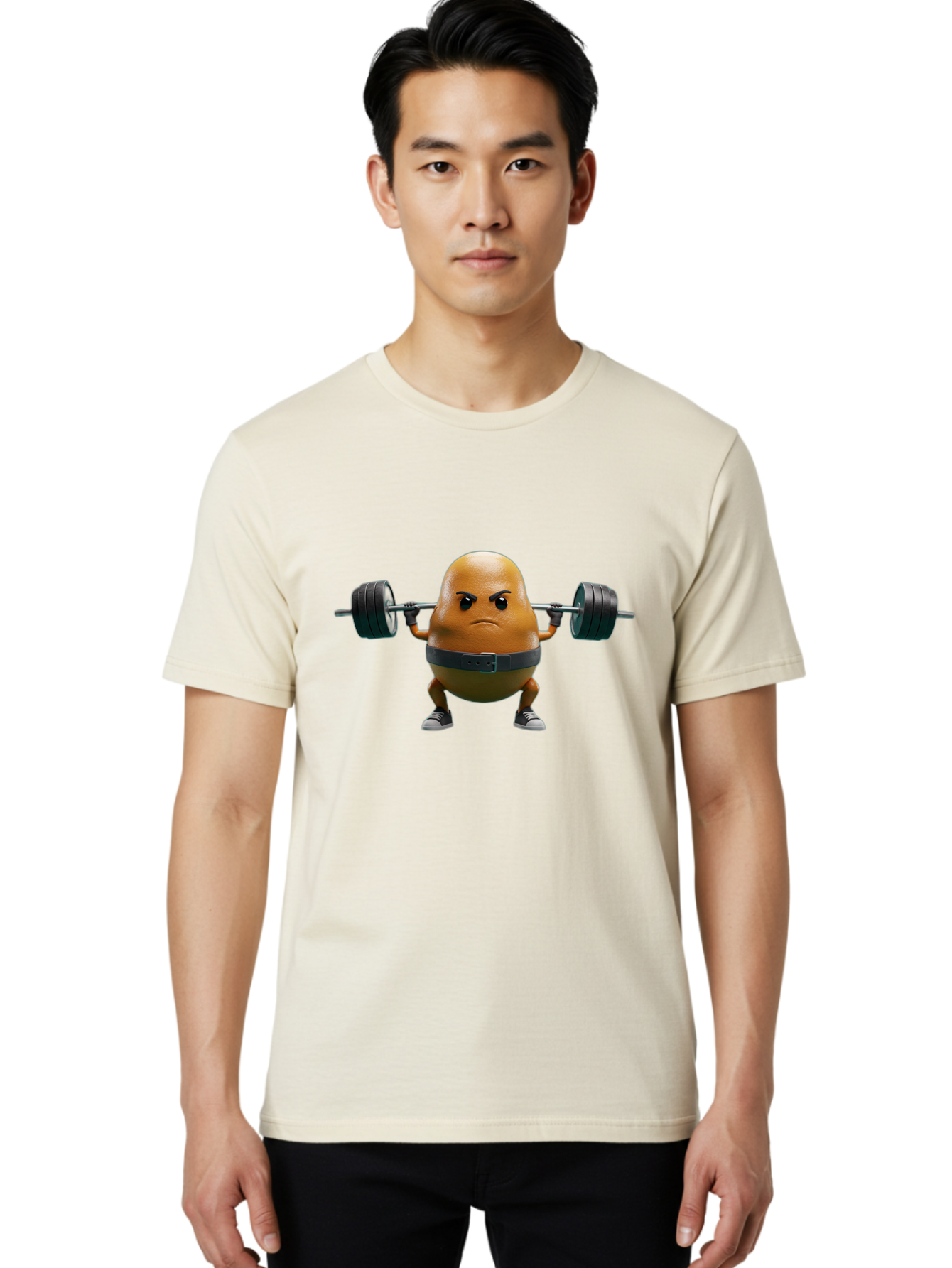 Potato-Lifting-Weights Men'S Graphic Tee, 100% Cotton, Comfortable Casual Summer Wear, Machine Washable, Vintage Camera, Old Camera, Antique Camera, Black Camera, Classic Photography, Photography Equipment, Nostalgic Device, Film Camera, Bal169
