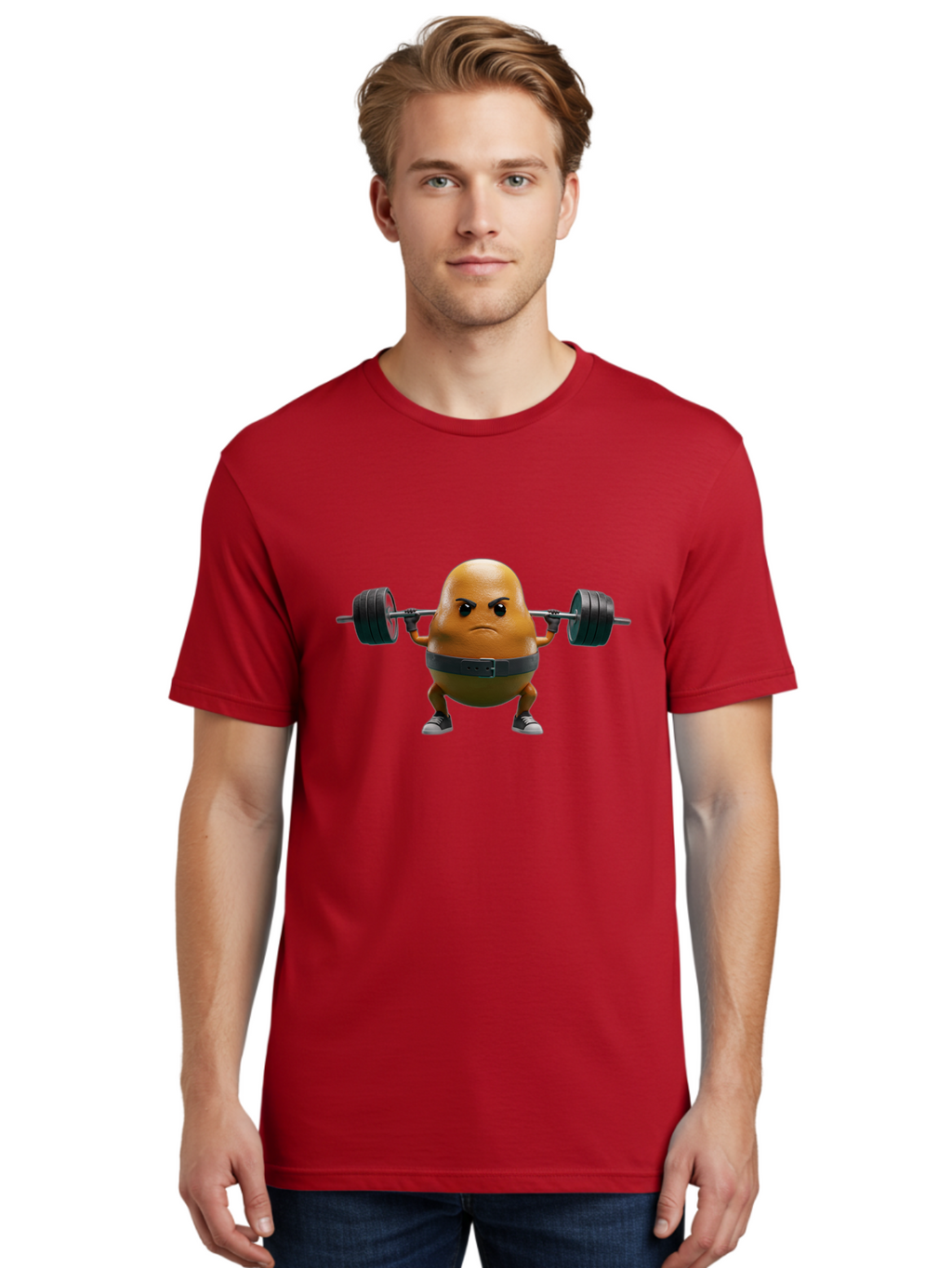 Potato-Lifting-Weights Men'S Graphic Tee, 100% Cotton, Comfortable Casual Summer Wear, Machine Washable, Vintage Camera, Old Camera, Antique Camera, Black Camera, Classic Photography, Photography Equipment, Nostalgic Device, Film Camera, Bal169