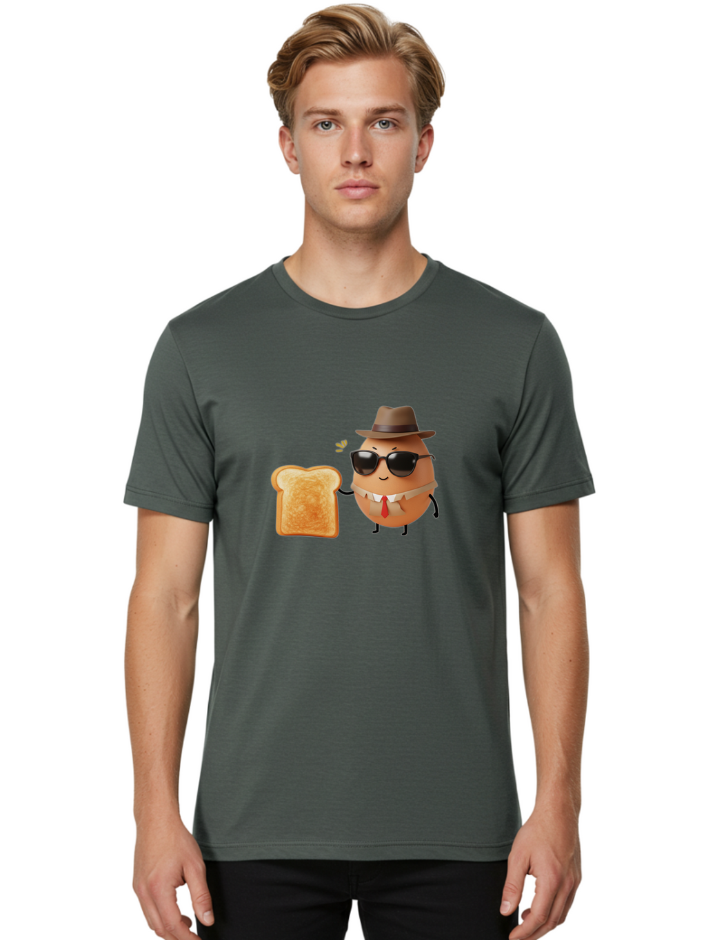 Potato-Spy Men'S Graphic Tee, 100% Cotton, Comfortable Casual Summer Wear, Machine Washable, Vintage Camera, Old Camera, Antique Camera, Black Camera, Classic Photography, Photography Equipment, Nostalgic Device, Film Camera, Camera Art Bal170