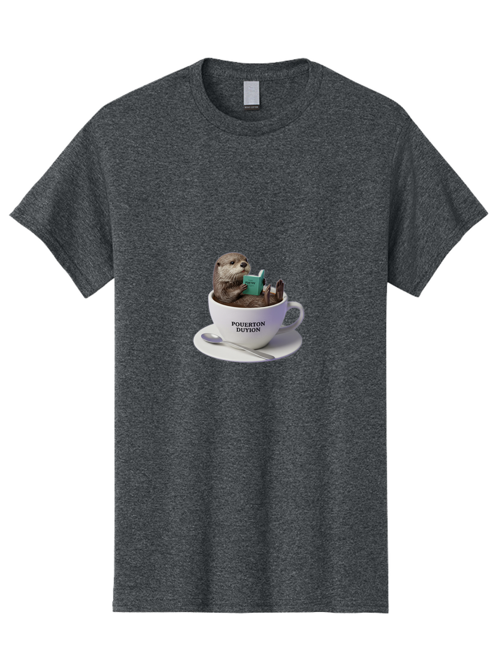Pouerton-Duyion-Otter Men'S Graphic Tee, 100% Cotton, Comfortable Casual Summer Wear, Machine Washable, Vintage Camera, Old Camera, Antique Camera, Black Camera, Classic Photography, Photography Equipment, Nostalgic Device, Film Camera, Bal171