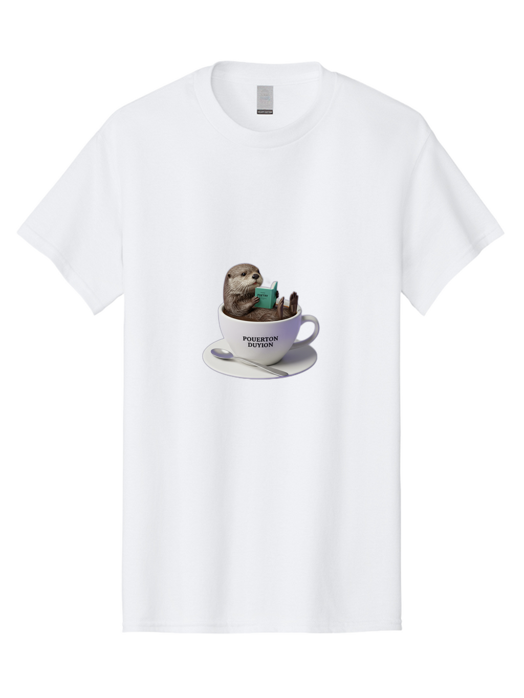 Pouerton-Duyion-Otter Men'S Graphic Tee, 100% Cotton, Comfortable Casual Summer Wear, Machine Washable, Vintage Camera, Old Camera, Antique Camera, Black Camera, Classic Photography, Photography Equipment, Nostalgic Device, Film Camera, Bal171