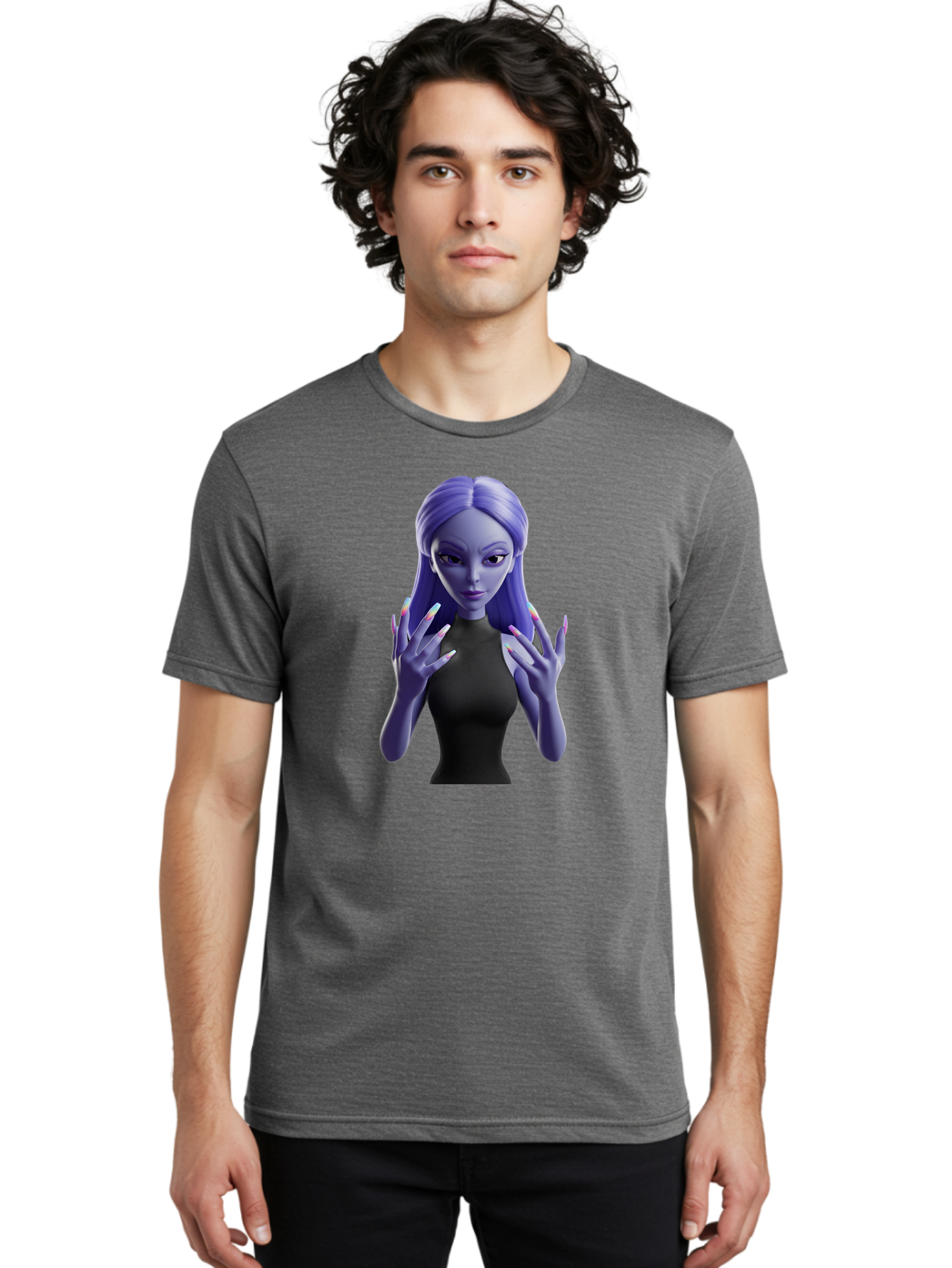 Purple-Cartoon-Character Men'S Graphic Tee, 100% Cotton, Comfortable Casual Summer Wear, Machine Washable, Vintage Camera, Old Camera, Antique Camera, Black Camera, Classic Photography, Photography Equipment, Nostalgic Device, Film Camera, Bal179