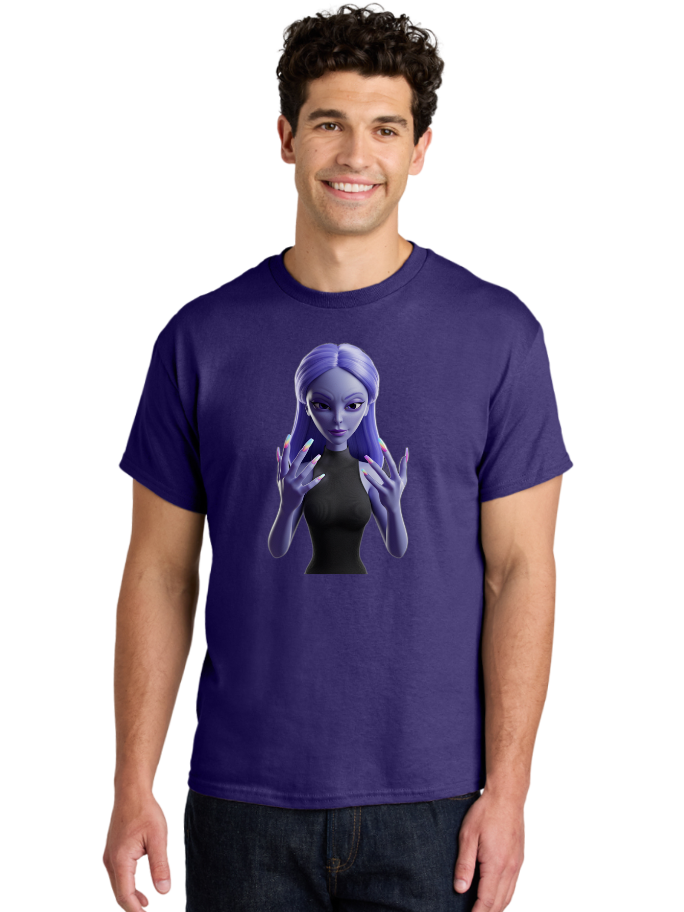 Purple-Cartoon-Character Men'S Graphic Tee, 100% Cotton, Comfortable Casual Summer Wear, Machine Washable, Vintage Camera, Old Camera, Antique Camera, Black Camera, Classic Photography, Photography Equipment, Nostalgic Device, Film Camera, Bal179