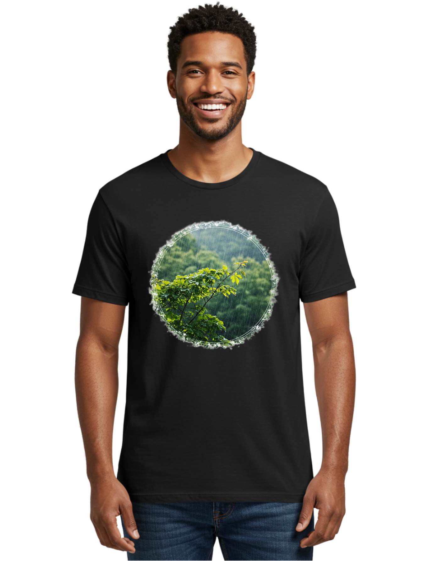 Rain-On-Leaves Men'S Graphic Tee, 100% Cotton, Comfortable Casual Summer Wear, Machine Washable, Vintage Camera, Old Camera, Antique Camera, Black Camera, Classic Photography, Photography Equipment, Nostalgic Device, Film Camera, Camera Art Bal195