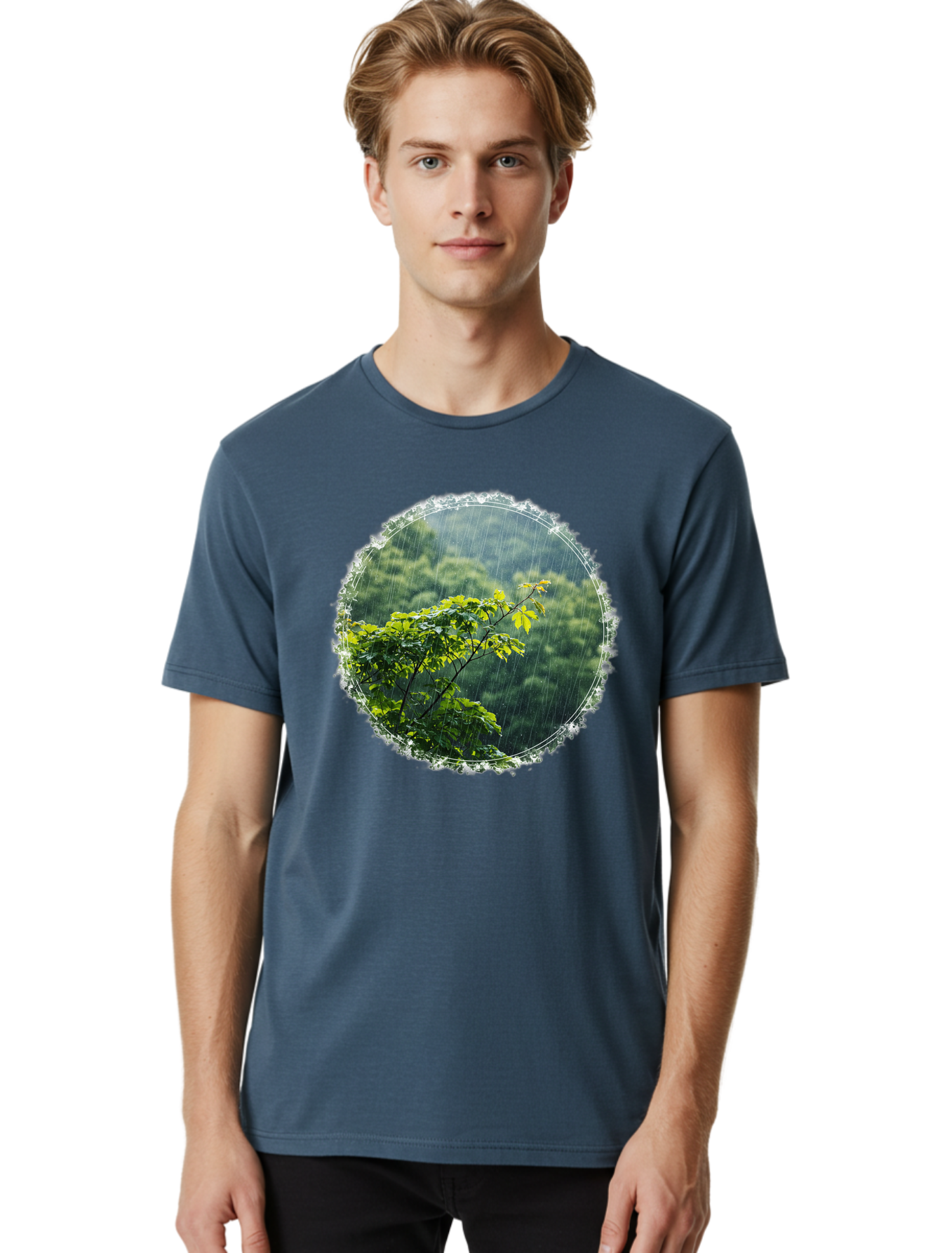 Rain-On-Leaves Men'S Graphic Tee, 100% Cotton, Comfortable Casual Summer Wear, Machine Washable, Vintage Camera, Old Camera, Antique Camera, Black Camera, Classic Photography, Photography Equipment, Nostalgic Device, Film Camera, Camera Art Bal195