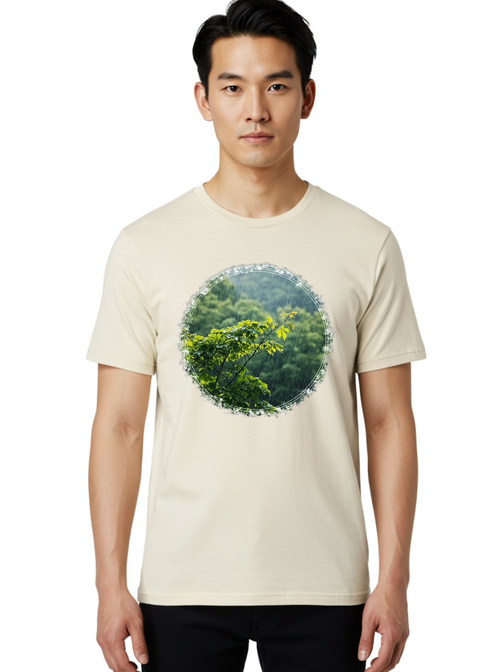 Rain-On-Leaves Men'S Graphic Tee, 100% Cotton, Comfortable Casual Summer Wear, Machine Washable, Vintage Camera, Old Camera, Antique Camera, Black Camera, Classic Photography, Photography Equipment, Nostalgic Device, Film Camera, Camera Art Bal195