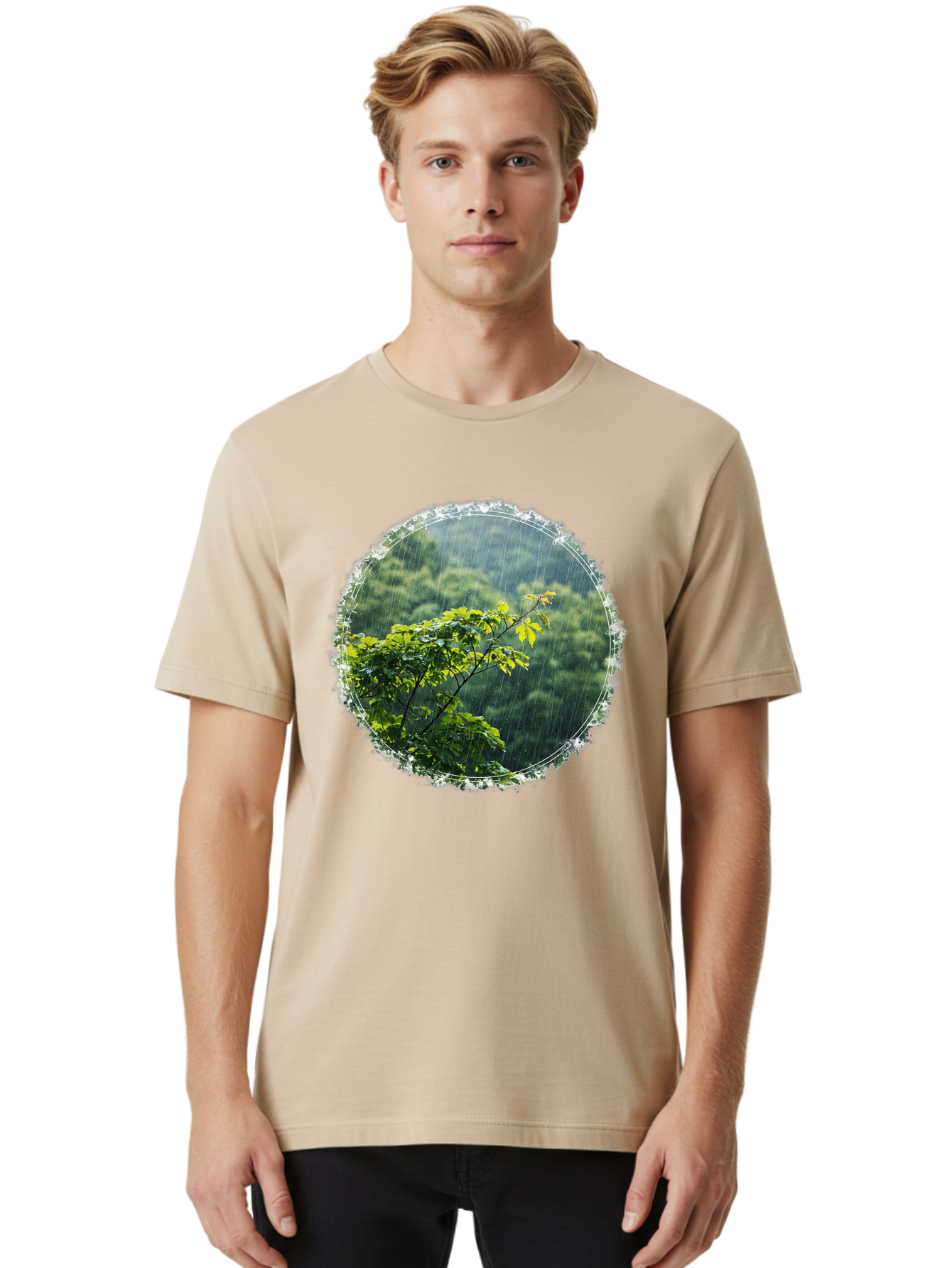 Rain-On-Leaves Men'S Graphic Tee, 100% Cotton, Comfortable Casual Summer Wear, Machine Washable, Vintage Camera, Old Camera, Antique Camera, Black Camera, Classic Photography, Photography Equipment, Nostalgic Device, Film Camera, Camera Art Bal195