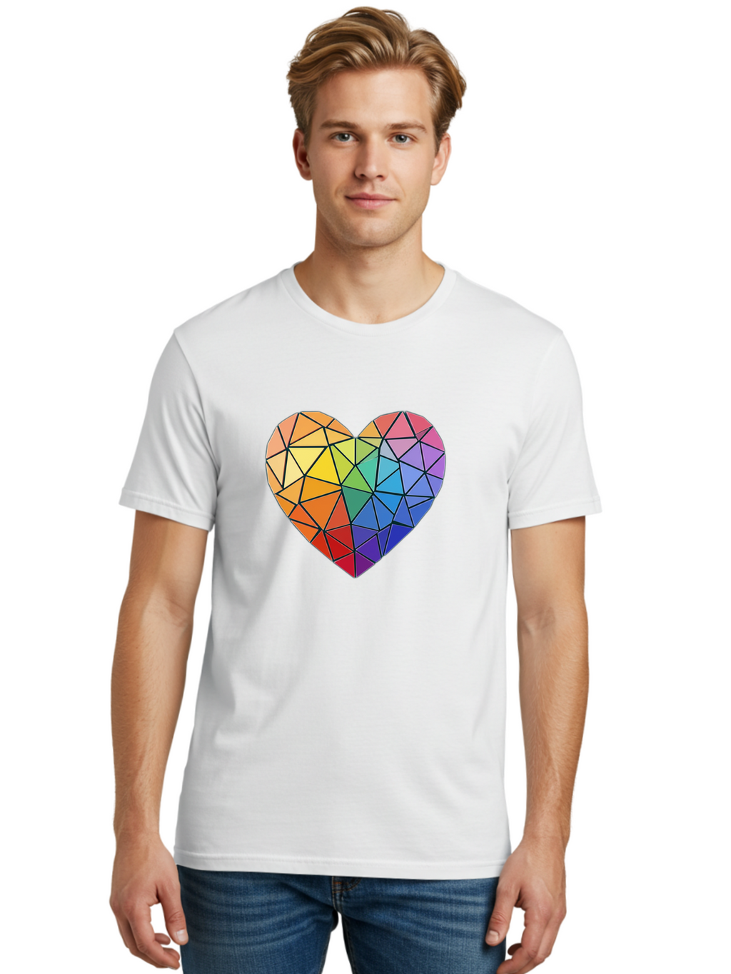 Rainbow-Heart Men'S Graphic Tee, 100% Cotton, Comfortable Casual Summer Wear, Machine Washable, Vintage Camera, Old Camera, Antique Camera, Black Camera, Classic Photography, Photography Equipment, Nostalgic Device, Film Camera, Camera Art Bal198
