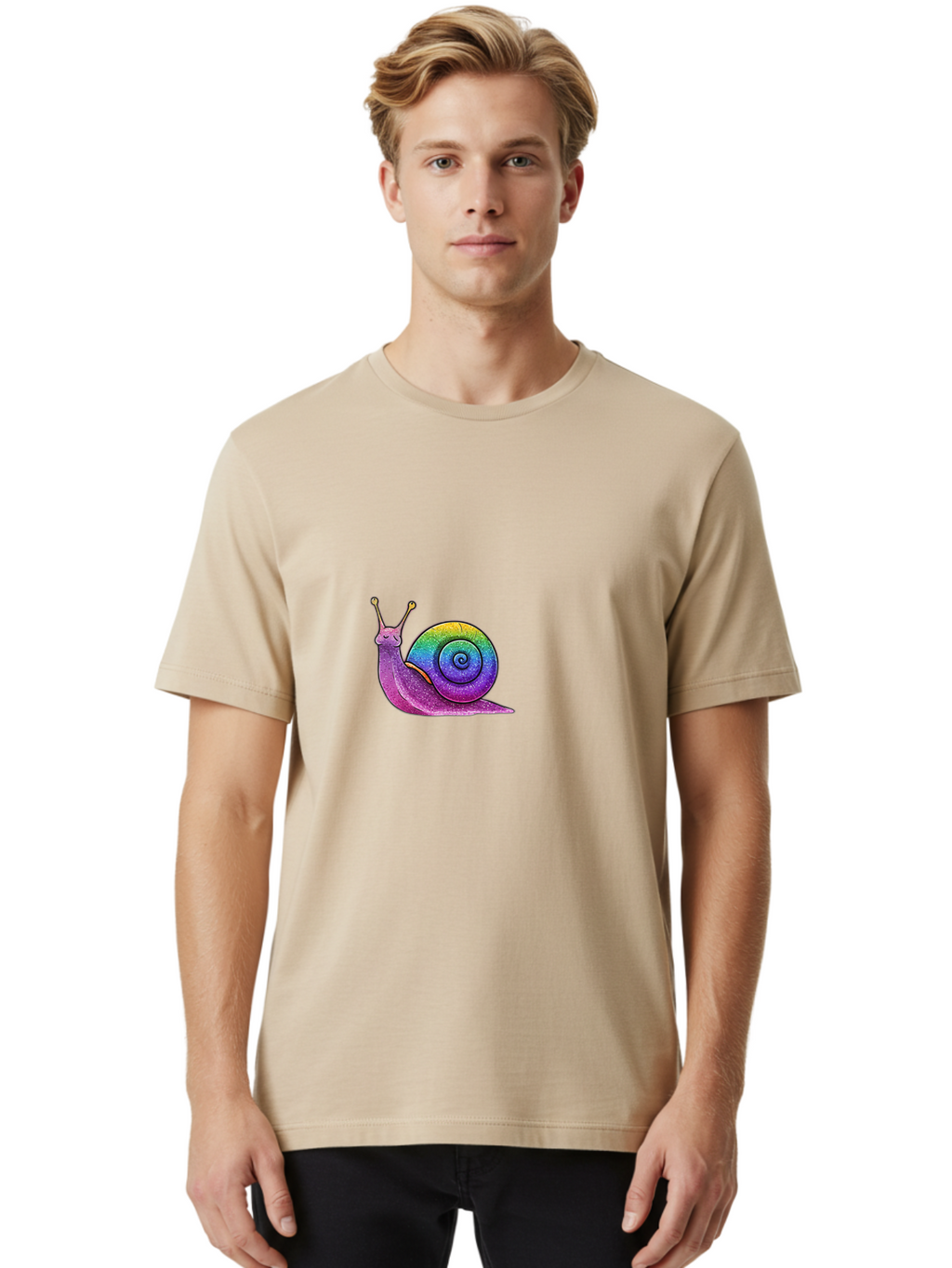 Rainbow-Snail Men'S Graphic Tee, 100% Cotton, Comfortable Casual Summer Wear, Machine Washable, Vintage Camera, Old Camera, Antique Camera, Black Camera, Classic Photography, Photography Equipment, Nostalgic Device, Film Camera, Camera Art Bal204
