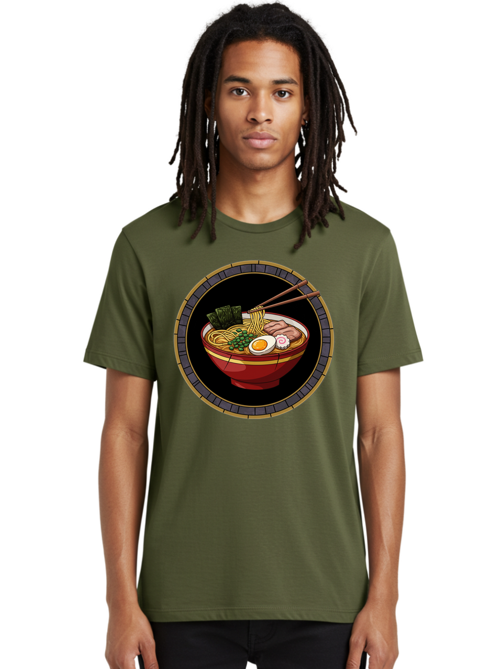 Ramen-Bowl Men'S Graphic Tee, 100% Cotton, Comfortable Casual Summer Wear, Machine Washable, Vintage Camera, Old Camera, Antique Camera, Black Camera, Classic Photography, Photography Equipment, Nostalgic Device, Film Camera, Camera Art Bal208
