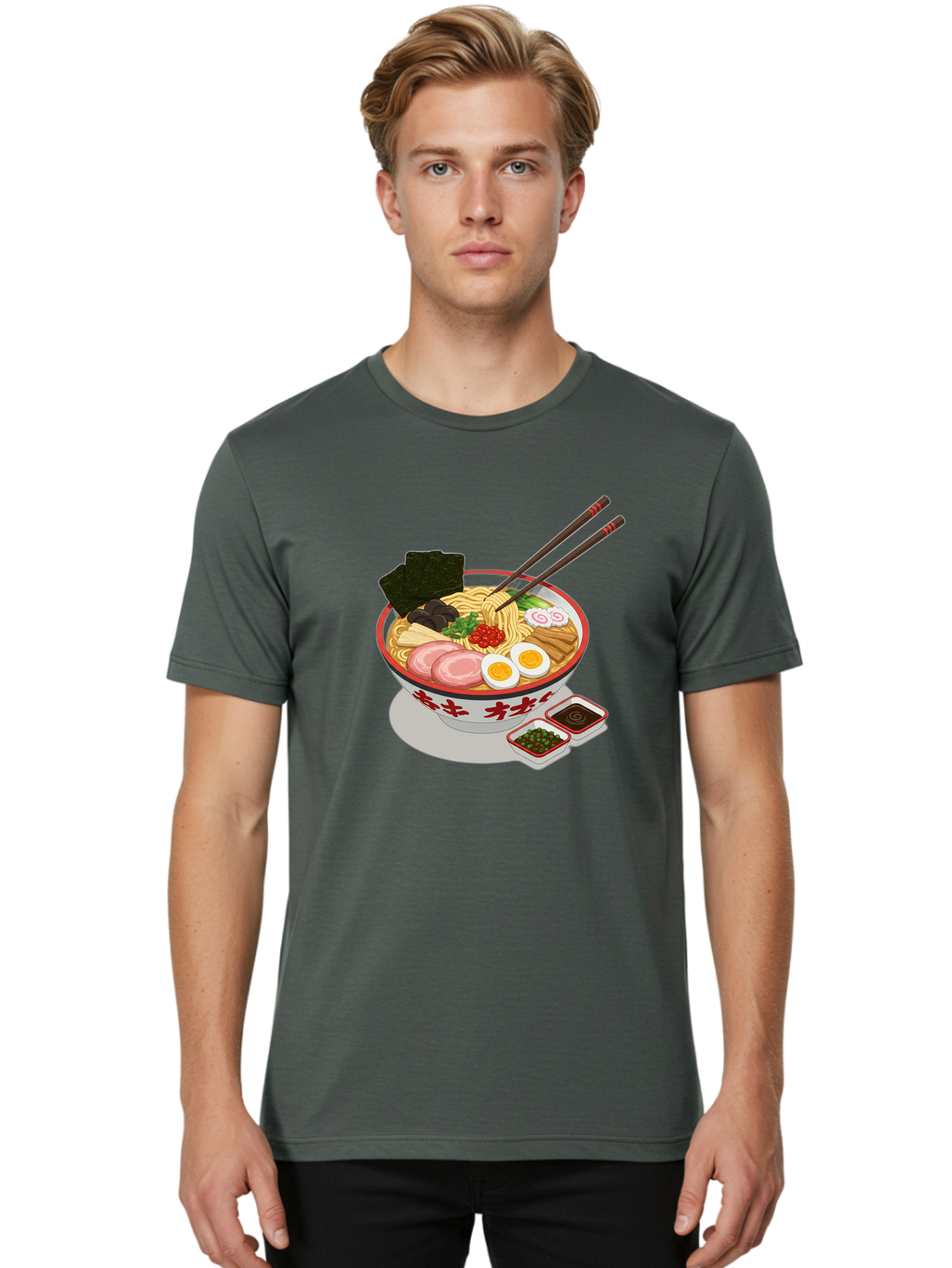 Ramen-Noodle-Soup Men'S Graphic Tee, 100% Cotton, Comfortable Casual Summer Wear, Machine Washable, Vintage Camera, Old Camera, Antique Camera, Black Camera, Classic Photography, Photography Equipment, Nostalgic Device, Film Camera, Camera Art Bal210