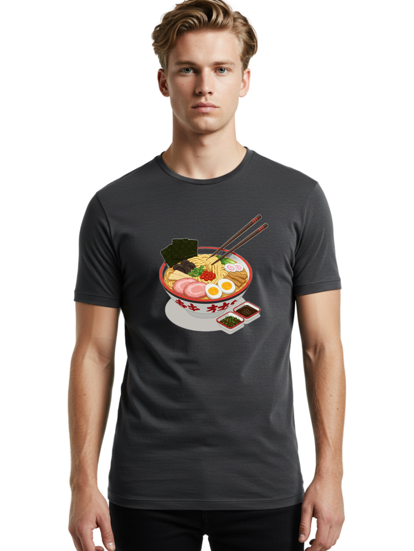 Ramen-Noodle-Soup Men'S Graphic Tee, 100% Cotton, Comfortable Casual Summer Wear, Machine Washable, Vintage Camera, Old Camera, Antique Camera, Black Camera, Classic Photography, Photography Equipment, Nostalgic Device, Film Camera, Camera Art Bal210