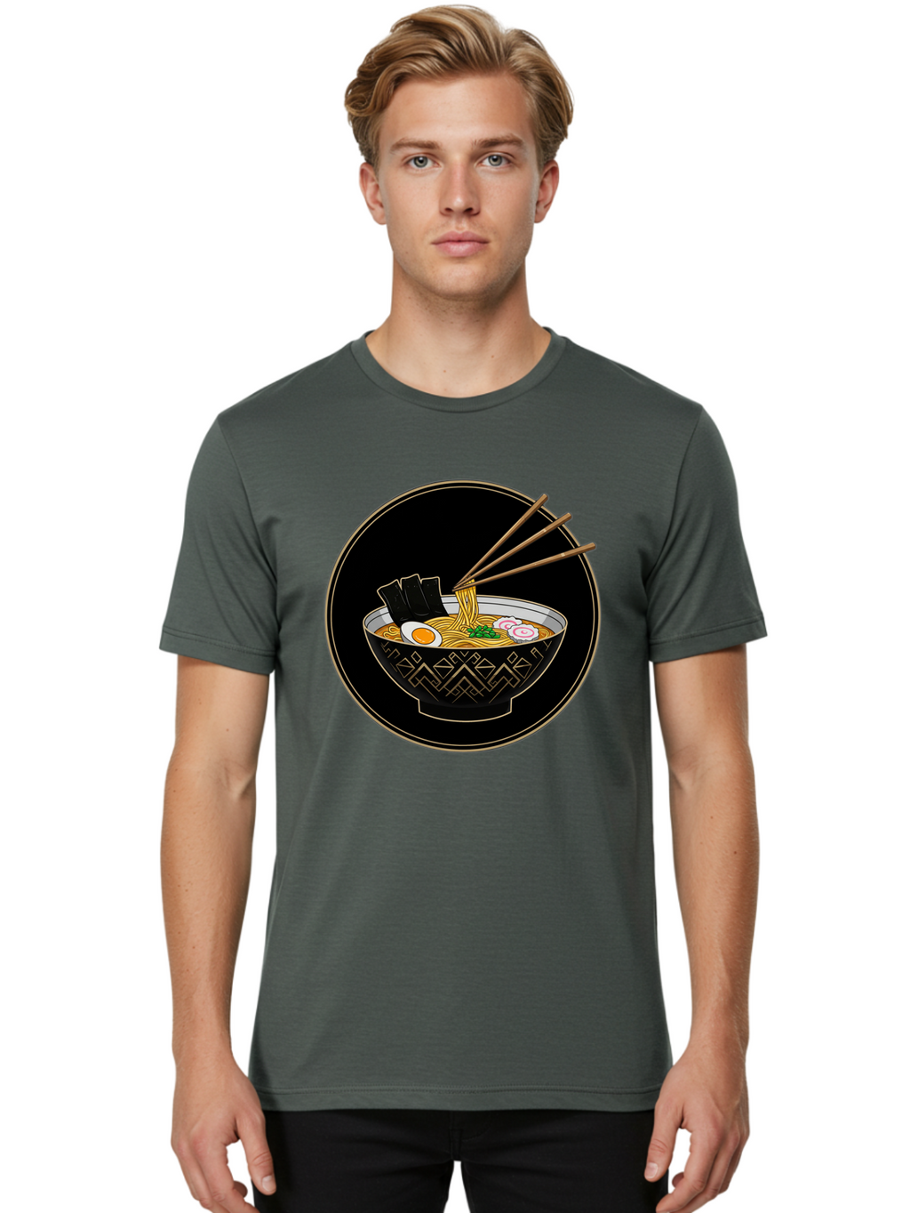Ramen-Noodles Men'S Graphic Tee, 100% Cotton, Comfortable Casual Summer Wear, Machine Washable, Vintage Camera, Old Camera, Antique Camera, Black Camera, Classic Photography, Photography Equipment, Nostalgic Device, Film Camera, Camera Art Bal212
