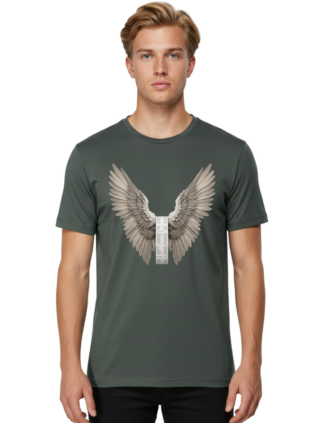 Receipt-Wings Men'S Graphic Tee, 100% Cotton, Comfortable Casual Summer Wear, Machine Washable, Vintage Camera, Old Camera, Antique Camera, Black Camera, Classic Photography, Photography Equipment, Nostalgic Device, Film Camera, Camera Art Bal214