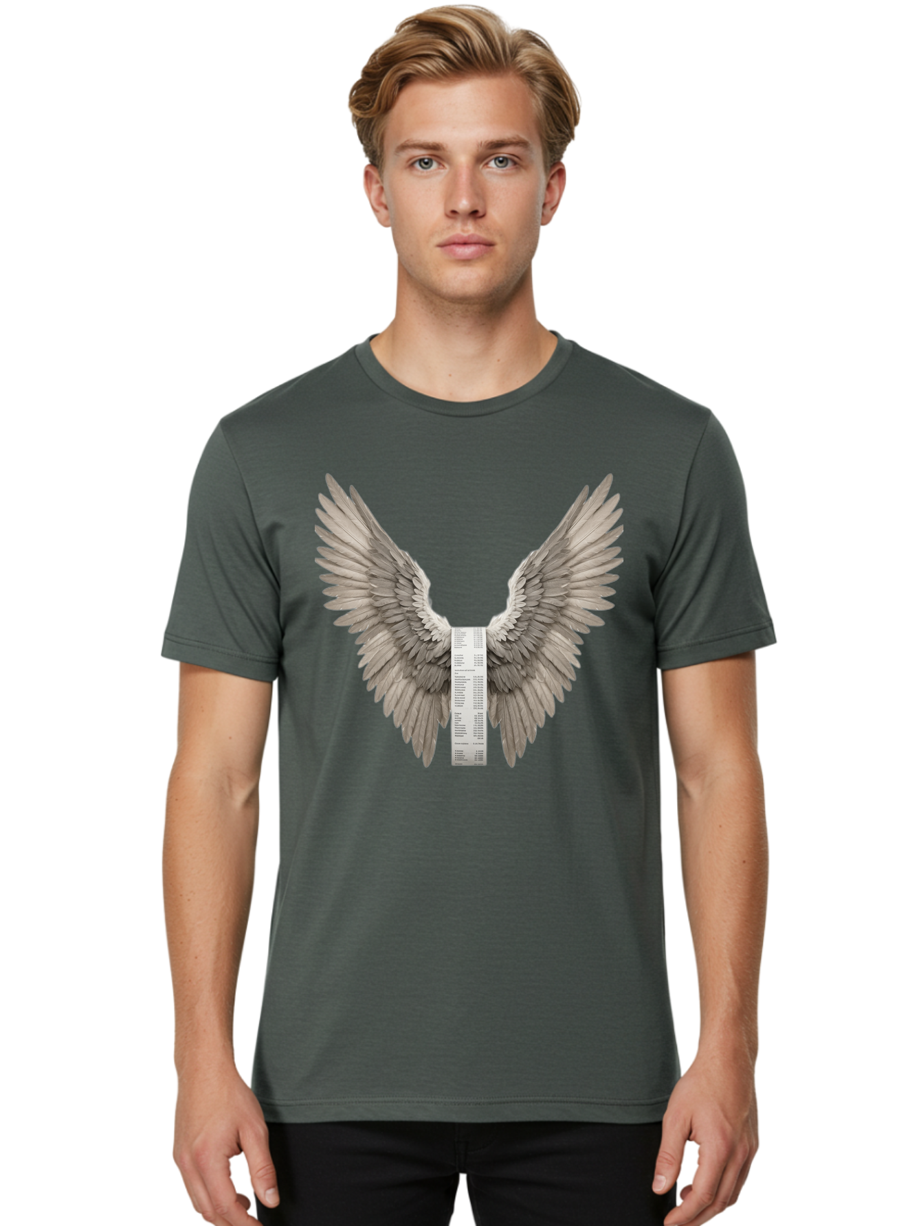 Receipt-Wings Men'S Graphic Tee, 100% Cotton, Comfortable Casual Summer Wear, Machine Washable, Vintage Camera, Old Camera, Antique Camera, Black Camera, Classic Photography, Photography Equipment, Nostalgic Device, Film Camera, Camera Art Bal214