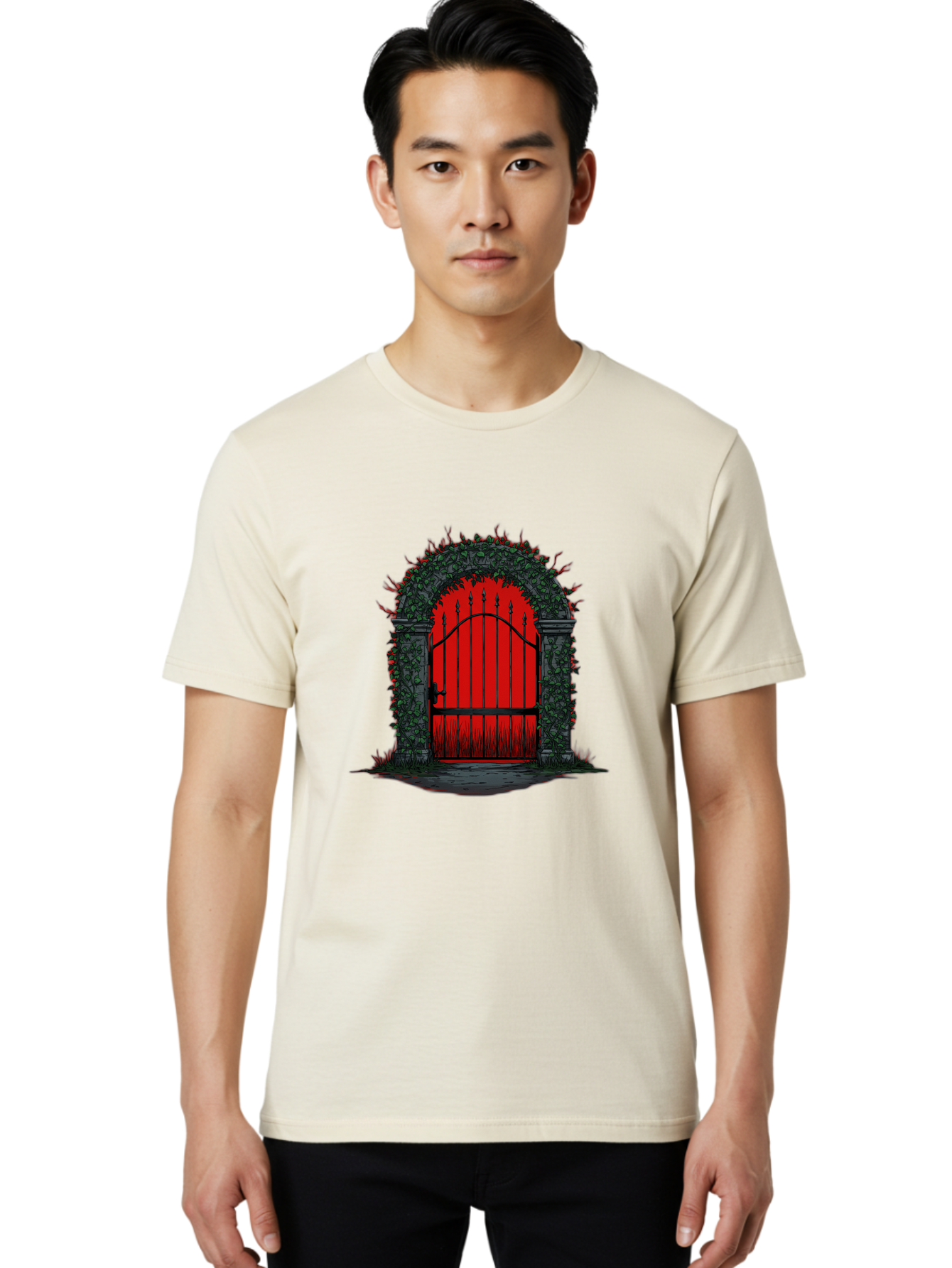 Red-Gate Men'S Graphic Tee, 100% Cotton, Comfortable Casual Summer Wear, Machine Washable, Vintage Camera, Old Camera, Antique Camera, Black Camera, Classic Photography, Photography Equipment, Nostalgic Device, Film Camera, Camera Art Bal218