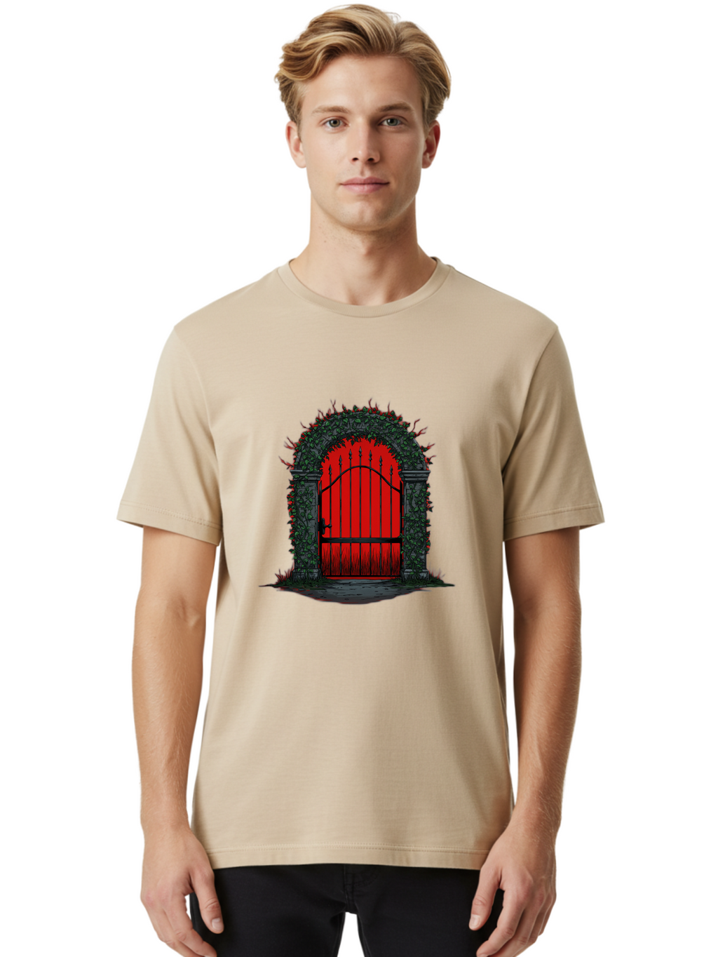 Red-Gate Men'S Graphic Tee, 100% Cotton, Comfortable Casual Summer Wear, Machine Washable, Vintage Camera, Old Camera, Antique Camera, Black Camera, Classic Photography, Photography Equipment, Nostalgic Device, Film Camera, Camera Art Bal218