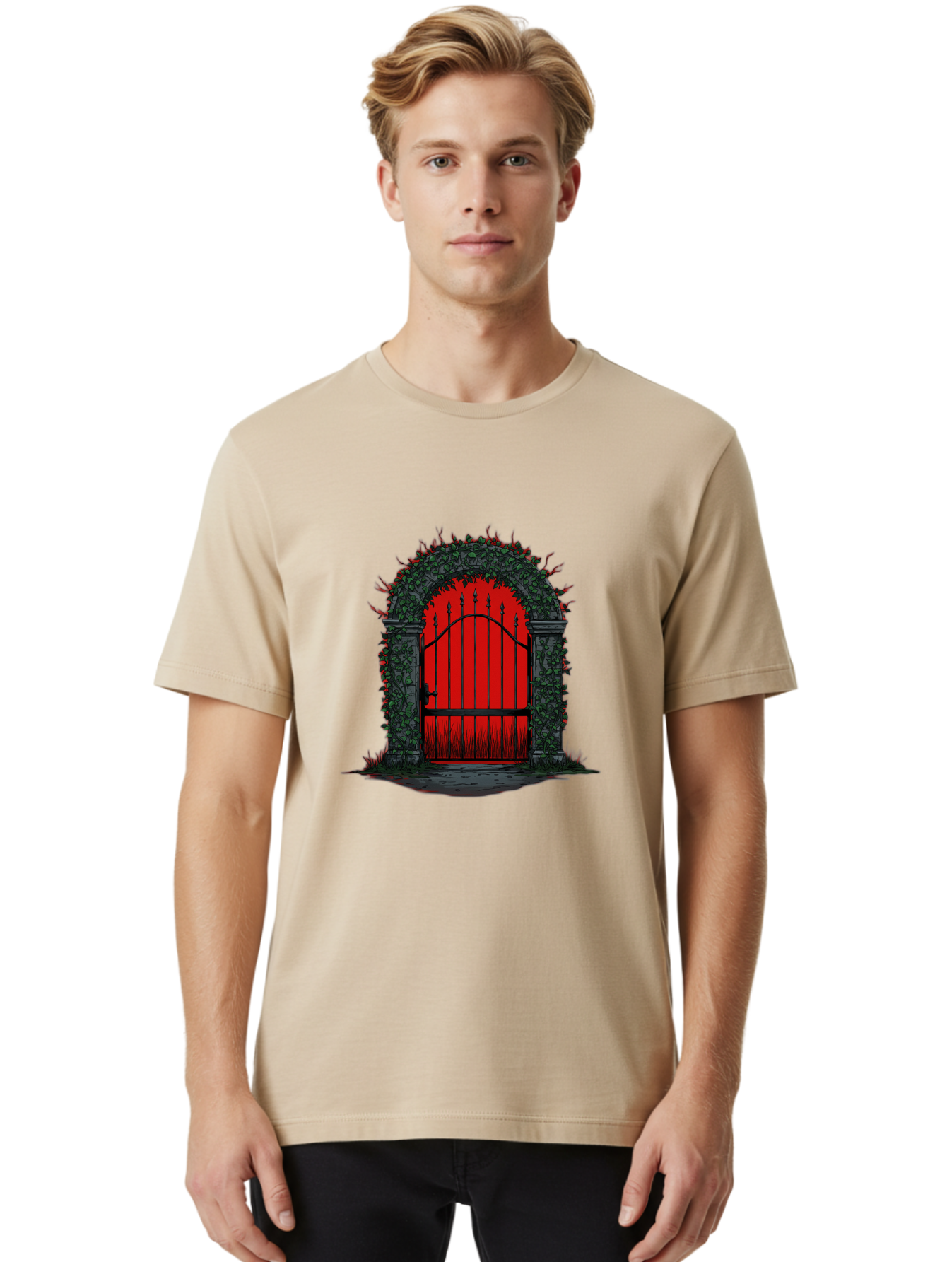 Red-Gate Men'S Graphic Tee, 100% Cotton, Comfortable Casual Summer Wear, Machine Washable, Vintage Camera, Old Camera, Antique Camera, Black Camera, Classic Photography, Photography Equipment, Nostalgic Device, Film Camera, Camera Art Bal218