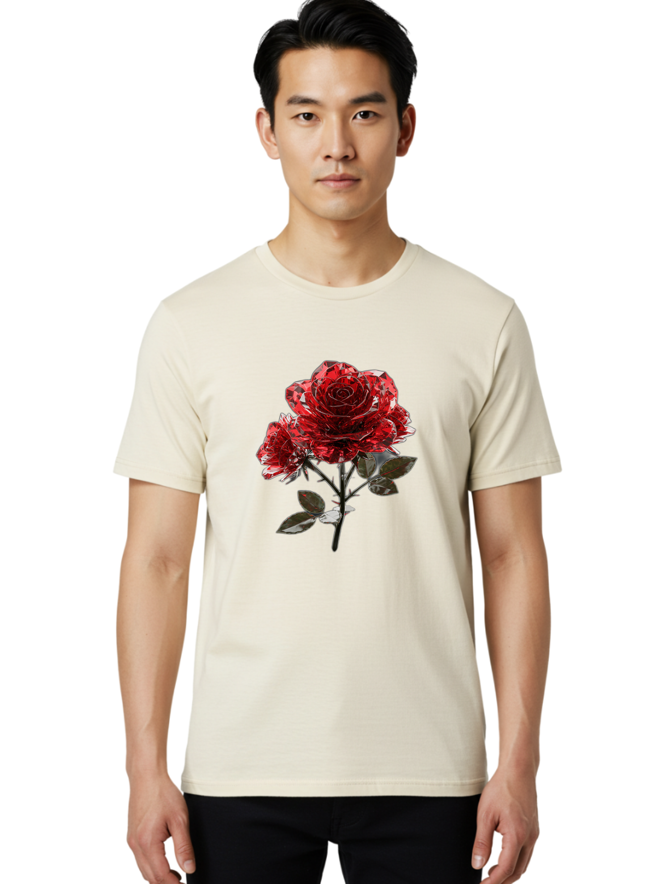 Red-Rose Men'S Graphic Tee, 100% Cotton, Comfortable Casual Summer Wear, Machine Washable, Vintage Camera, Old Camera, Antique Camera, Black Camera, Classic Photography, Photography Equipment, Nostalgic Device, Film Camera, Camera Art Bal223
