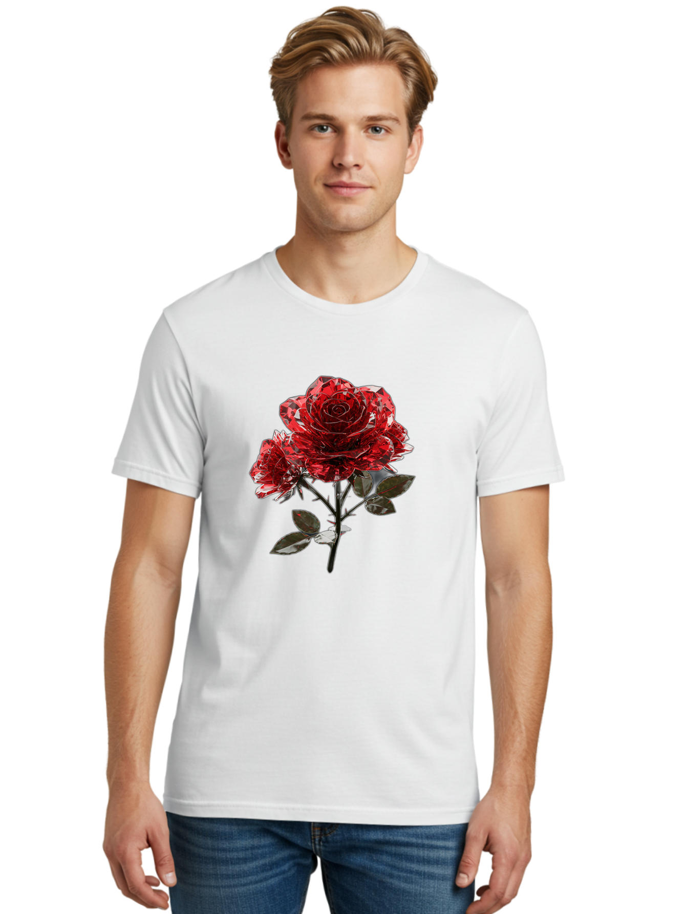 Red-Rose Men'S Graphic Tee, 100% Cotton, Comfortable Casual Summer Wear, Machine Washable, Vintage Camera, Old Camera, Antique Camera, Black Camera, Classic Photography, Photography Equipment, Nostalgic Device, Film Camera, Camera Art Bal223