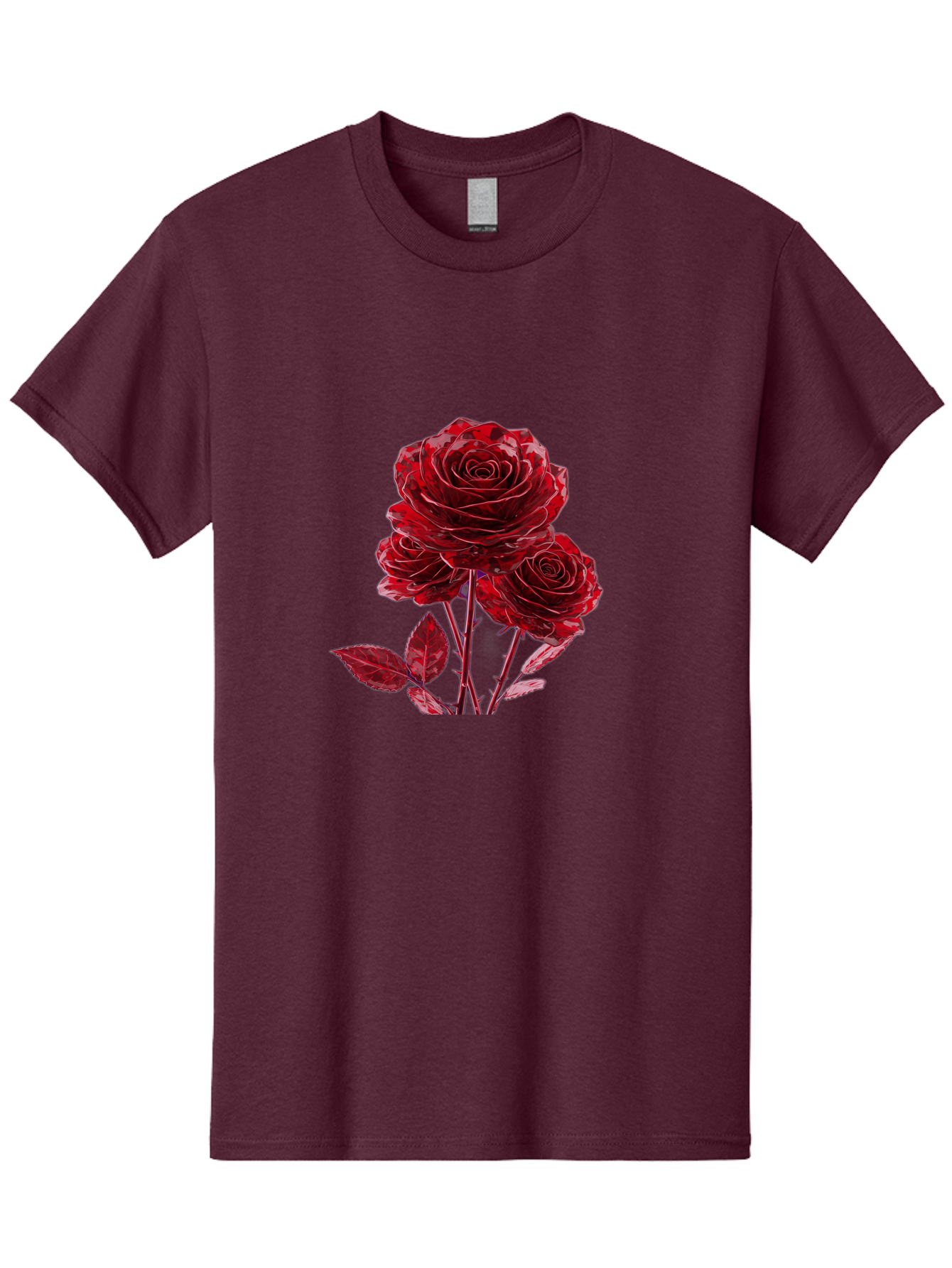 Red-Roses Men'S Graphic Tee, 100% Cotton, Comfortable Casual Summer Wear, Machine Washable, Vintage Camera, Old Camera, Antique Camera, Black Camera, Classic Photography, Photography Equipment, Nostalgic Device, Film Camera, Camera Art Bal225