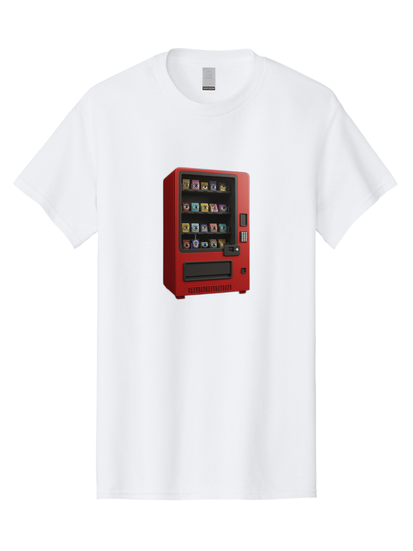 Red-Vending-Machine Men'S Graphic Tee, 100% Cotton, Comfortable Casual Summer Wear, Machine Washable, Vintage Camera, Old Camera, Antique Camera, Black Camera, Classic Photography, Photography Equipment, Nostalgic Device, Film Camera, Bal227