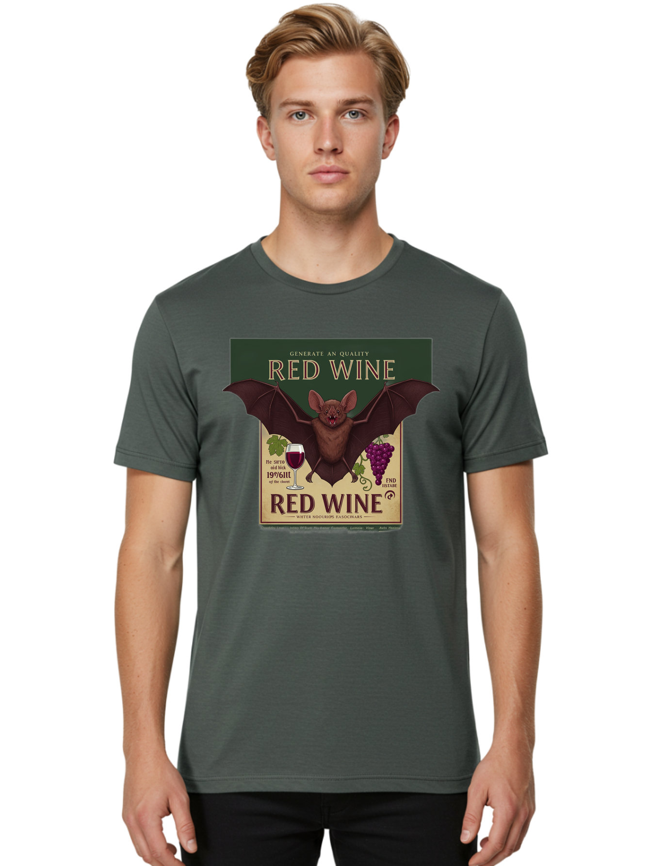 Red-Wine Men'S Graphic Tee, 100% Cotton, Comfortable Casual Summer Wear, Machine Washable, Vintage Camera, Old Camera, Antique Camera, Black Camera, Classic Photography, Photography Equipment, Nostalgic Device, Film Camera, Camera Art Bal228